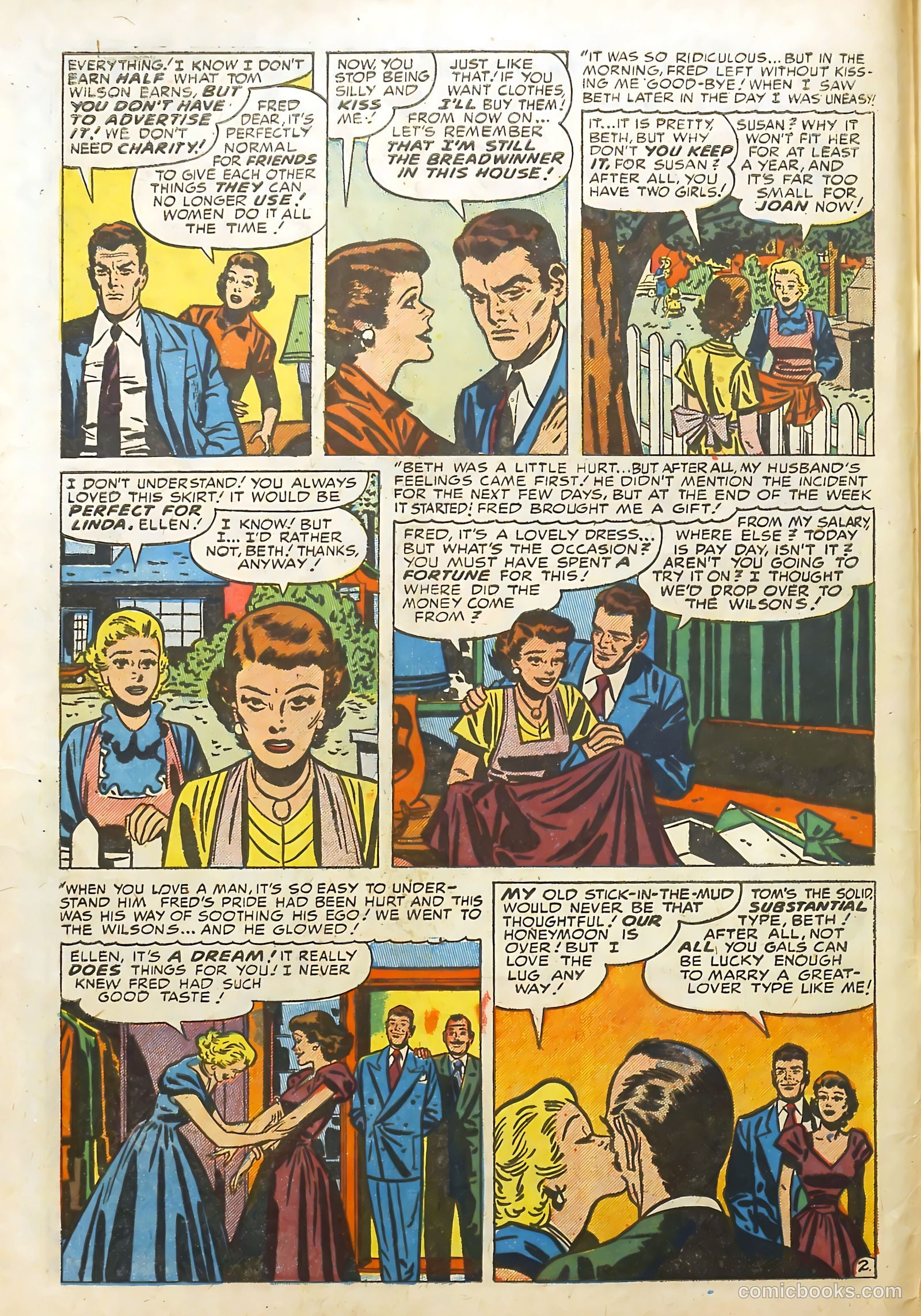 Young Brides #7 (1954) — page 4 of 36