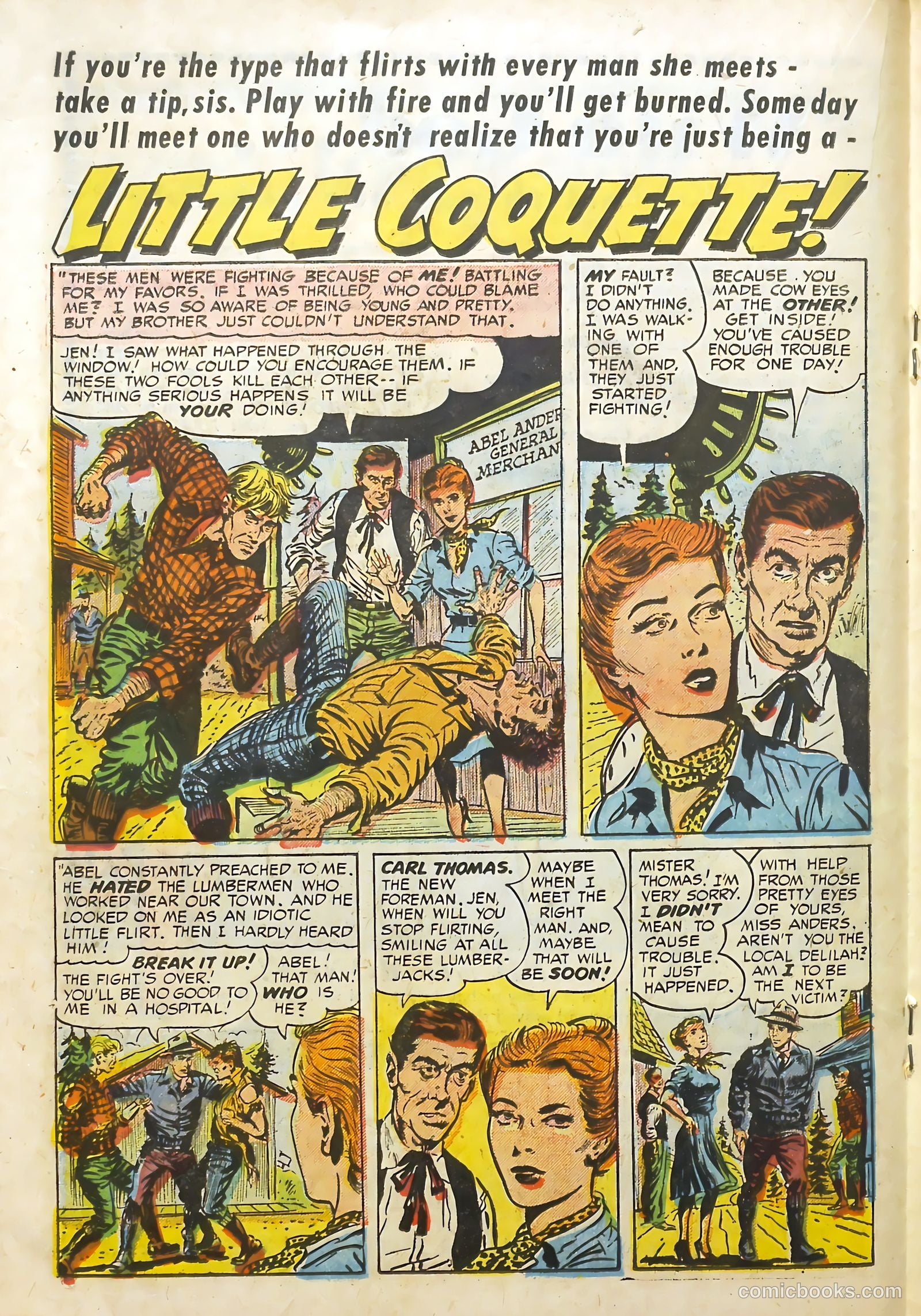Young Brides #7 (1954) — page 18 of 36