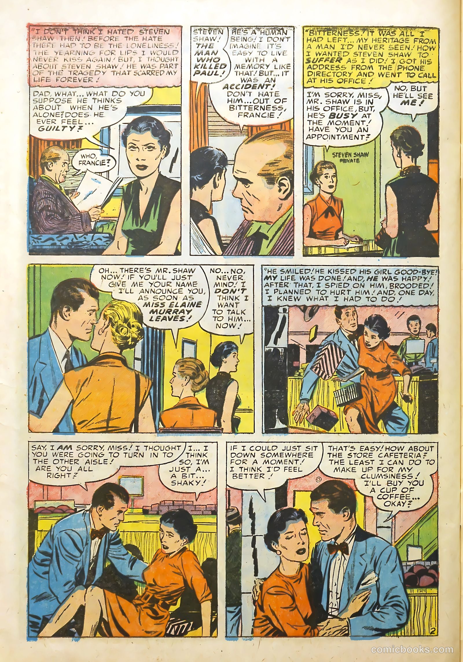 Young Brides #7 (1954) — page 28 of 36