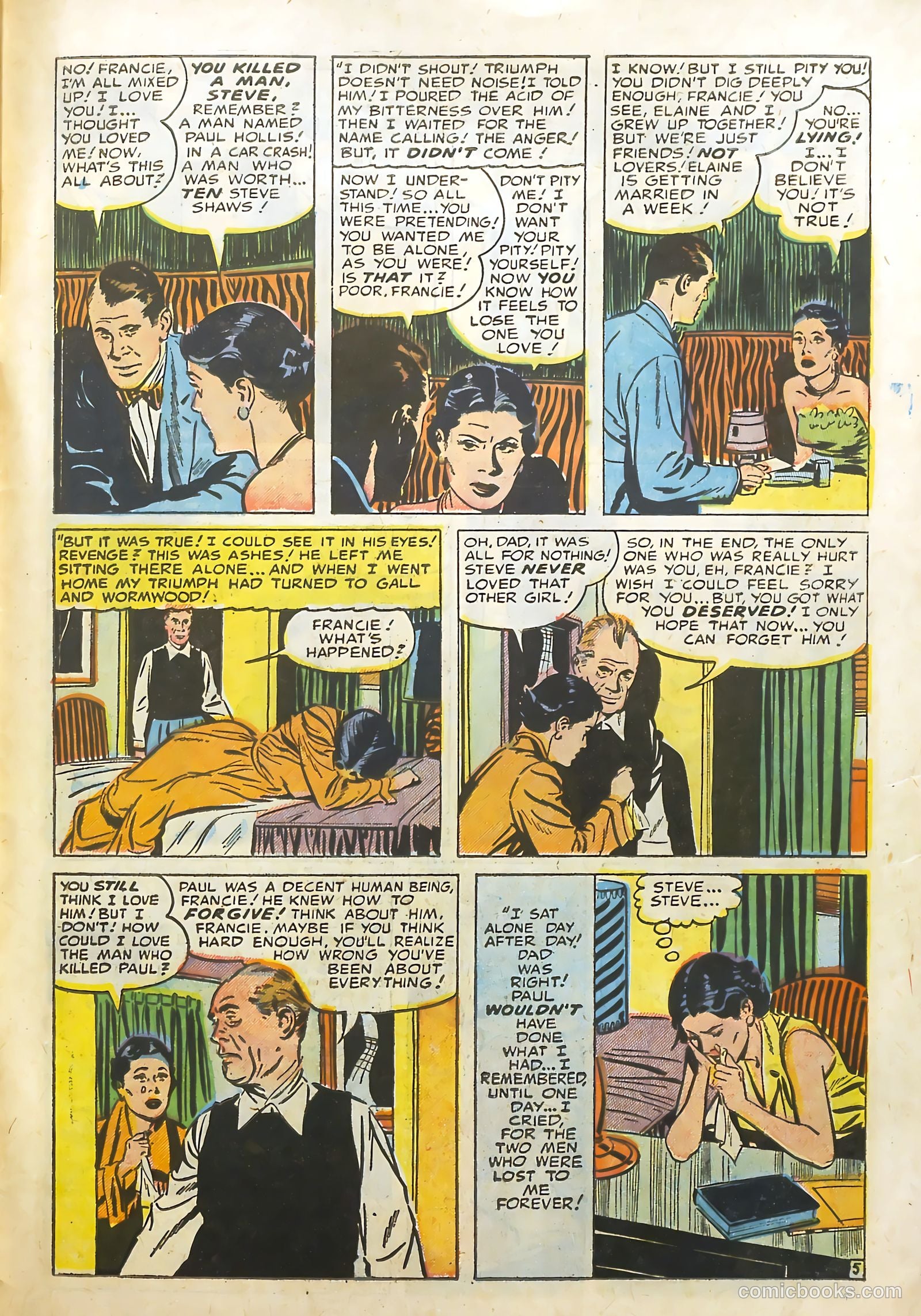 Young Brides #7 (1954) — page 31 of 36