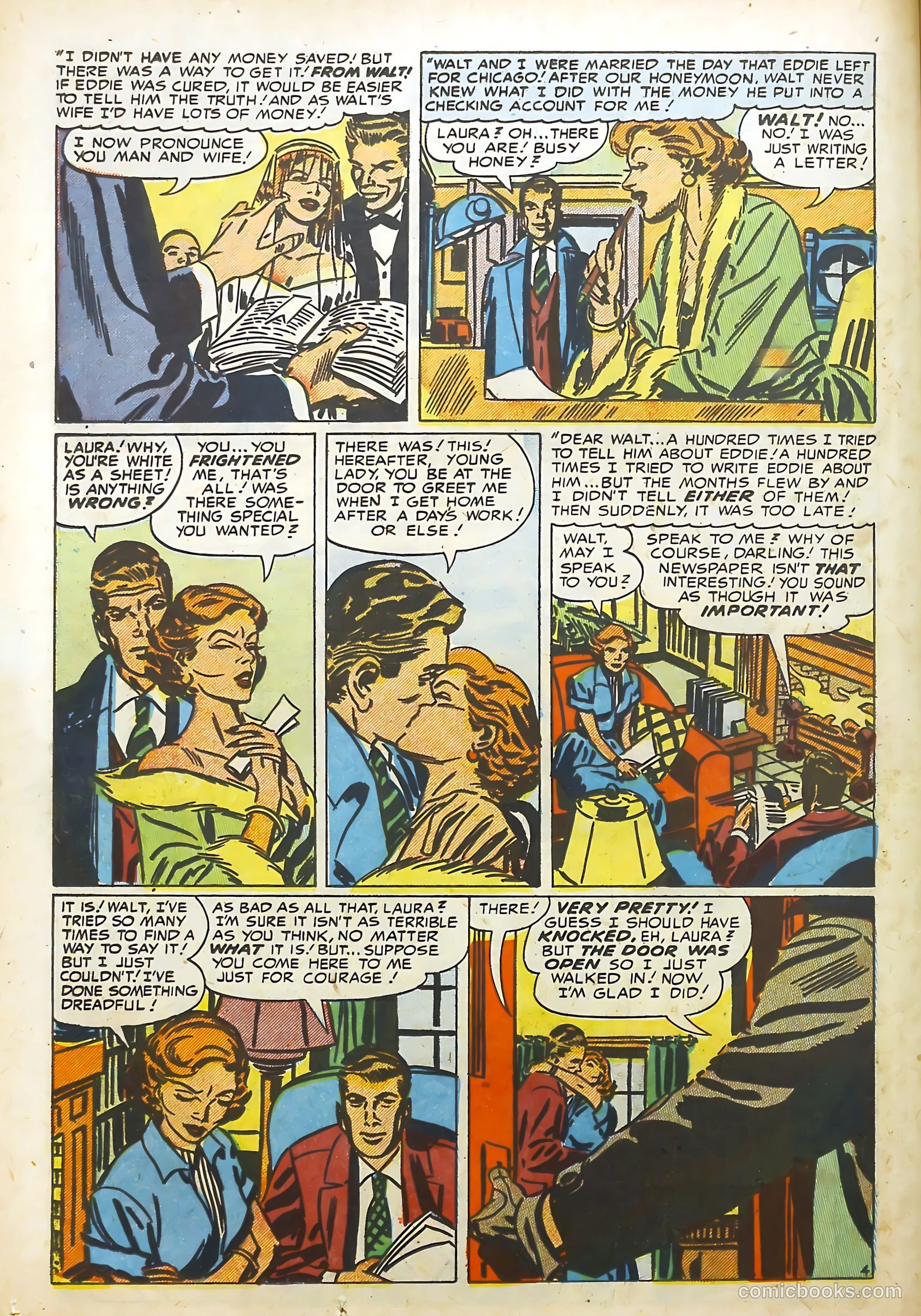 Young Brides #8 (1954) — page 14 of 36