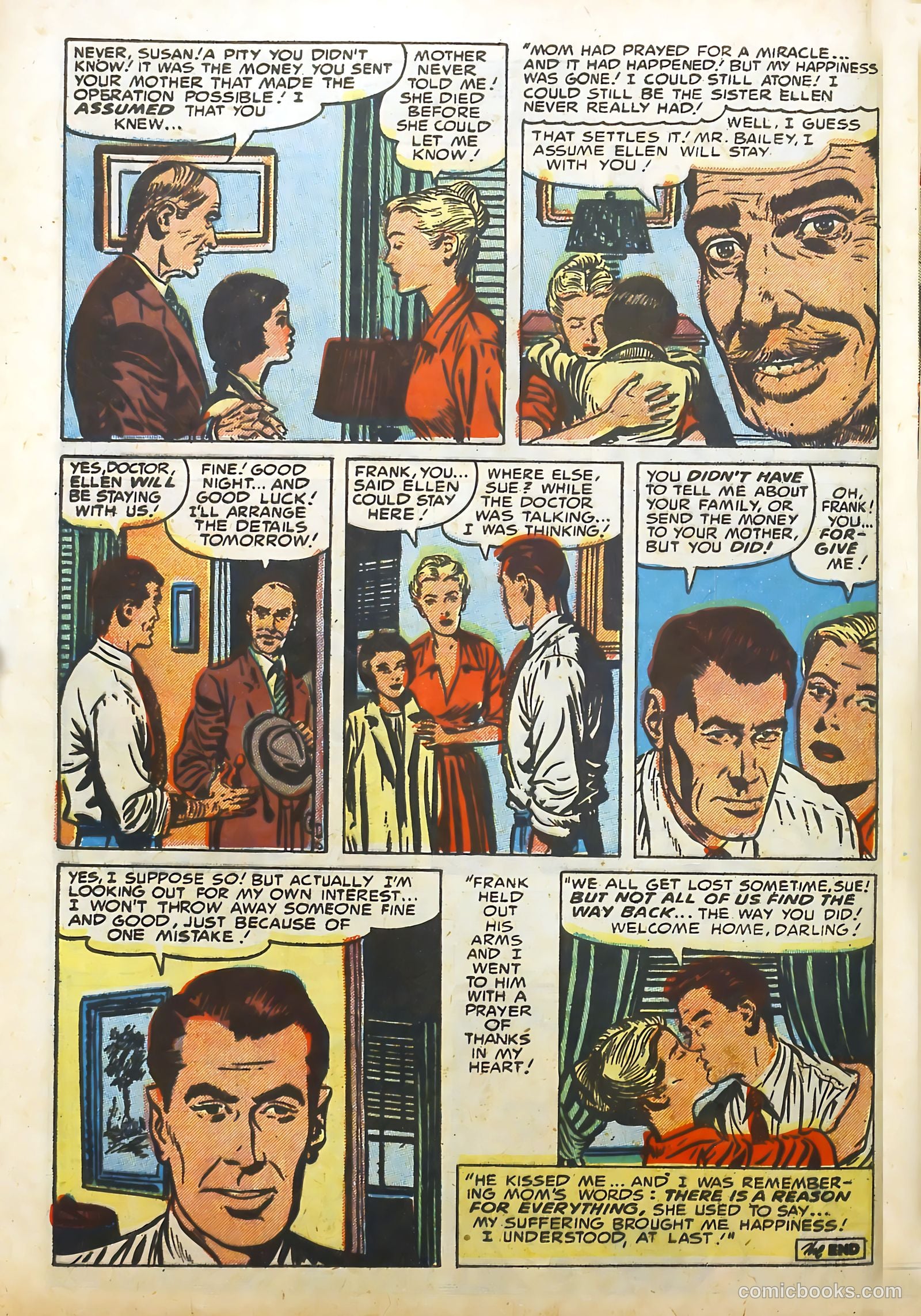 Young Brides #8 (1954) — page 32 of 36