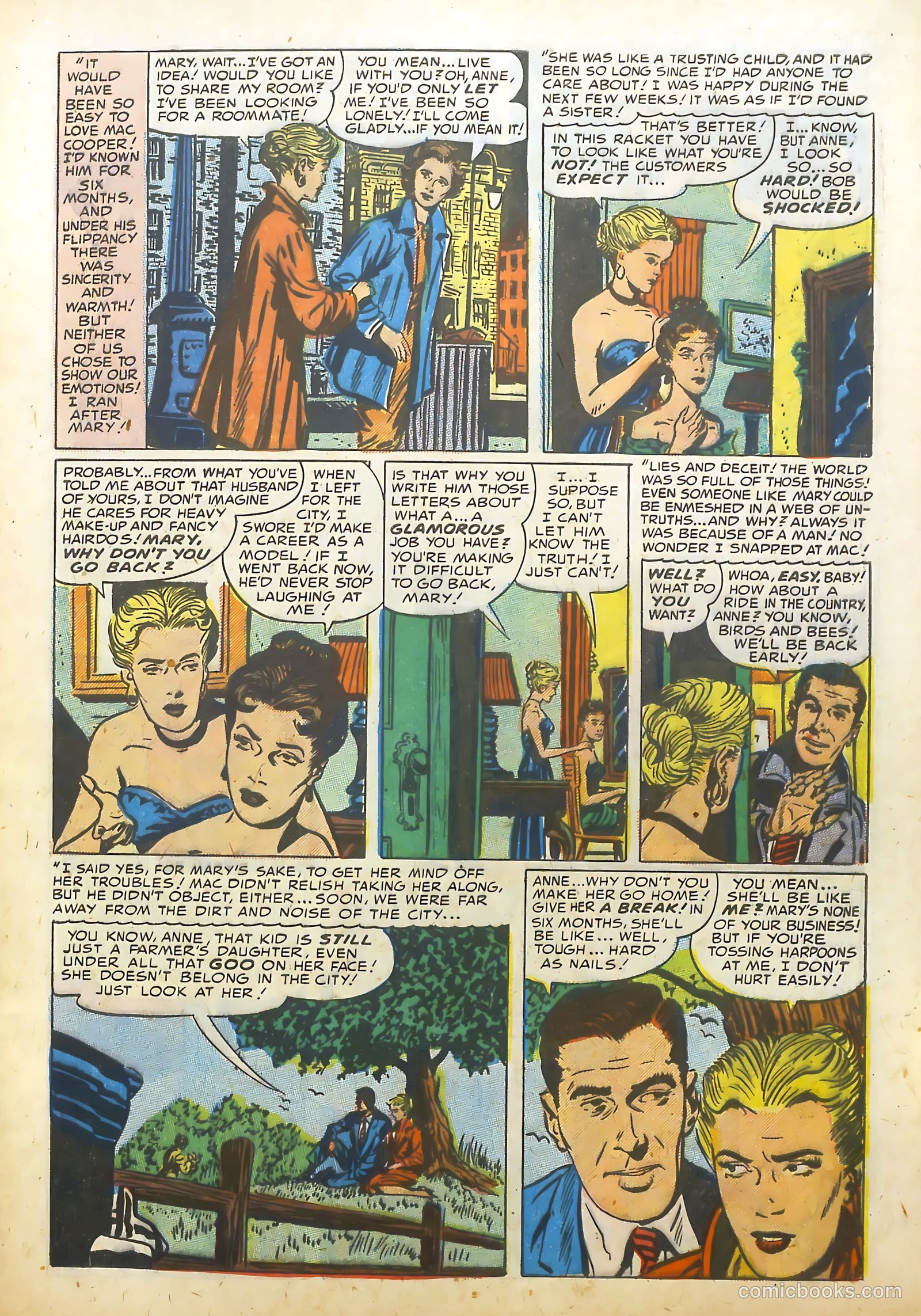 Young Brides #9 (1954) — page 5 of 36