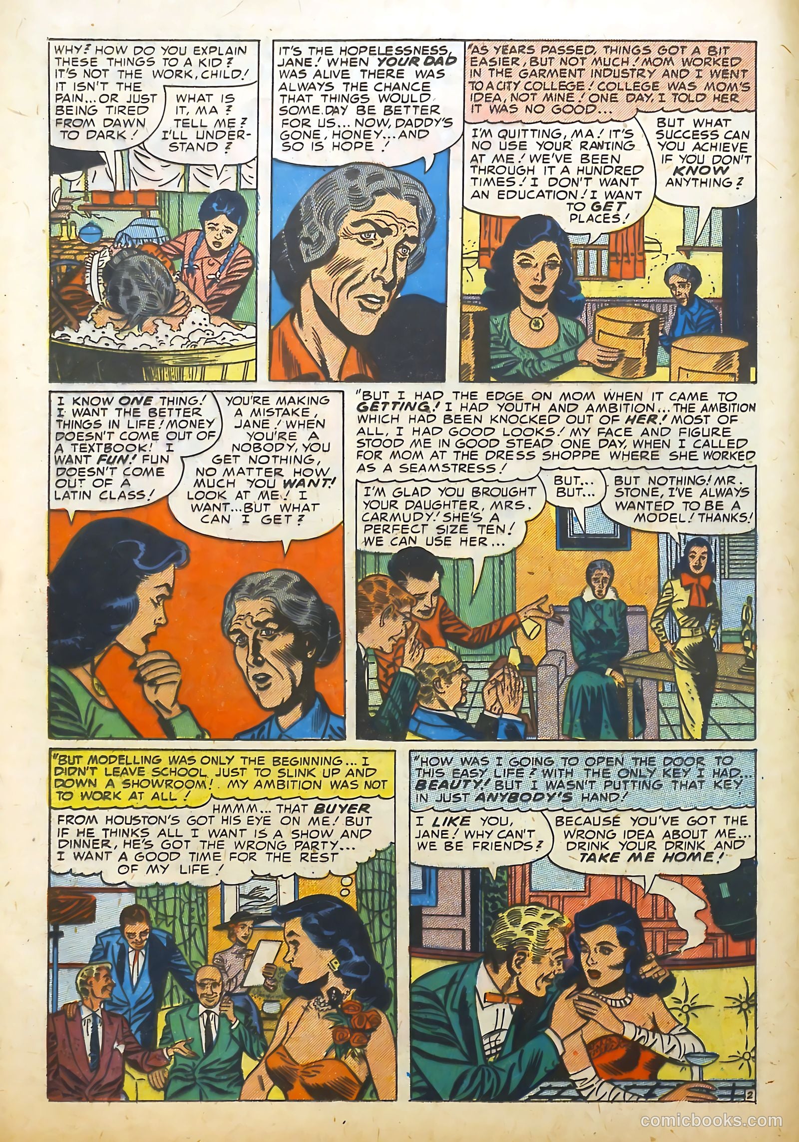 Young Brides #9 (1954) — page 12 of 36
