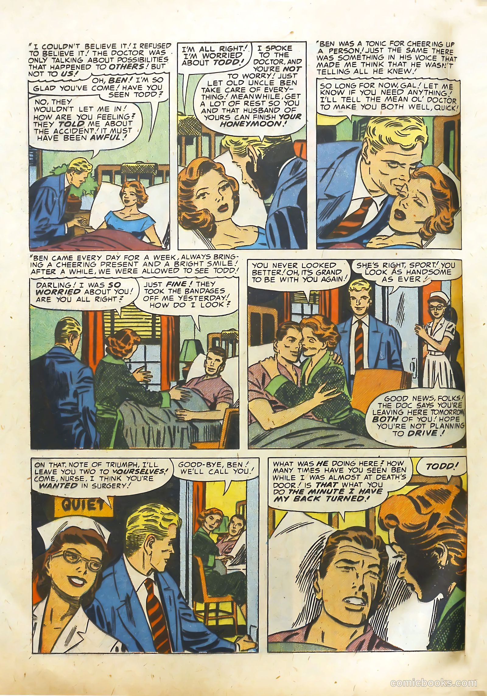 Young Brides #9 (1954) — page 20 of 36