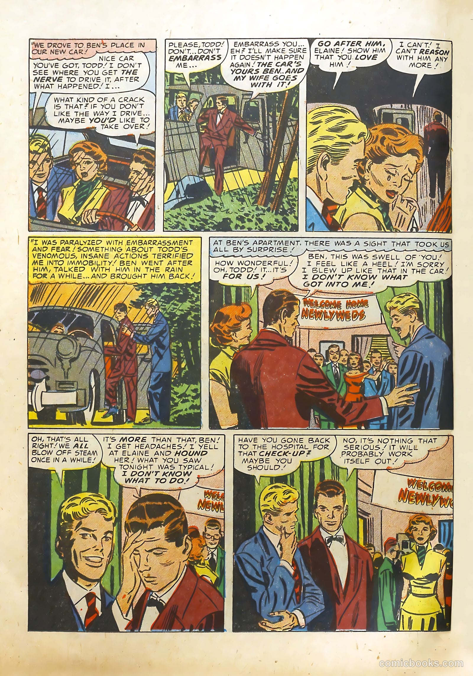 Young Brides #9 (1954) — page 22 of 36