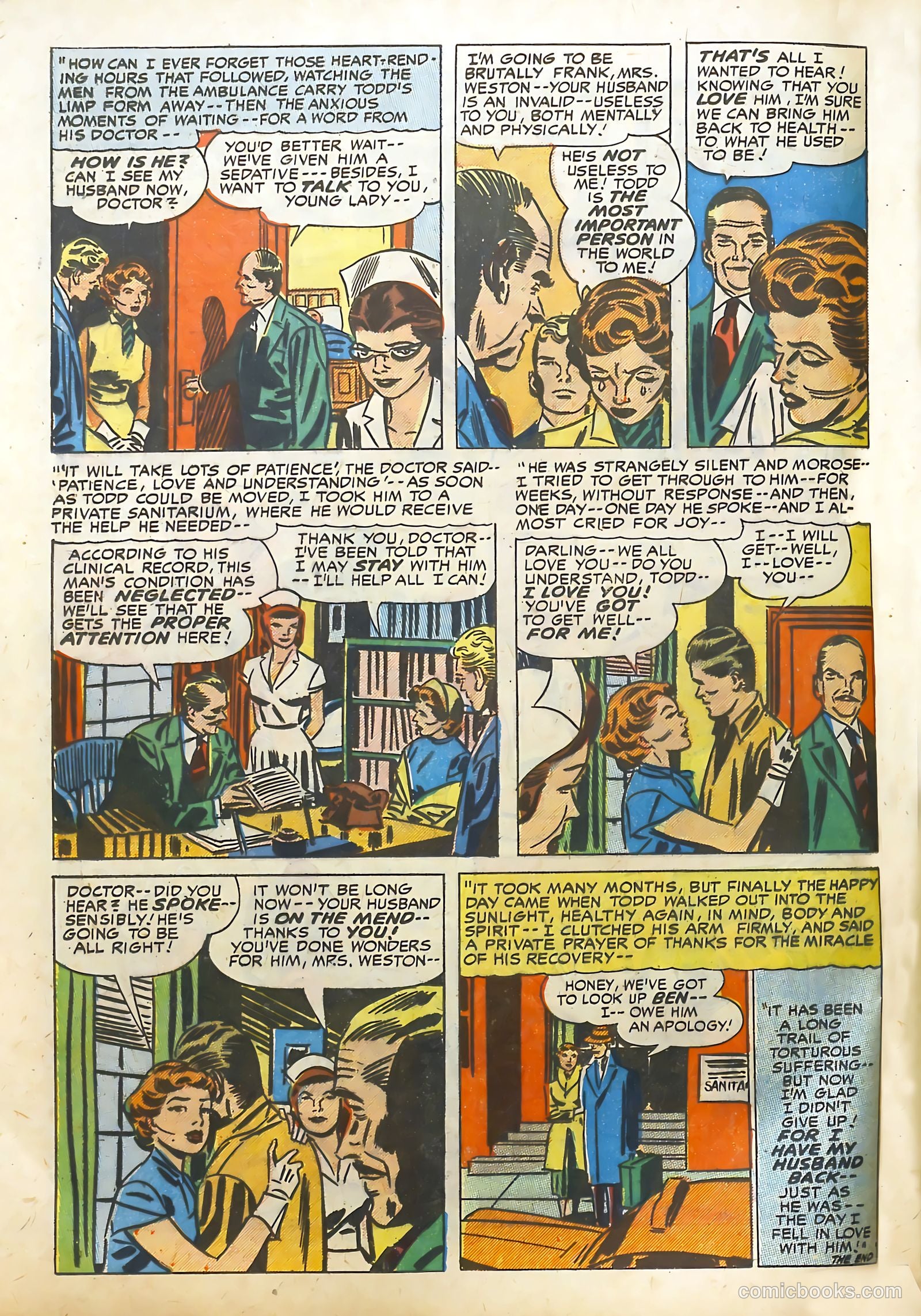 Young Brides #9 (1954) — page 24 of 36