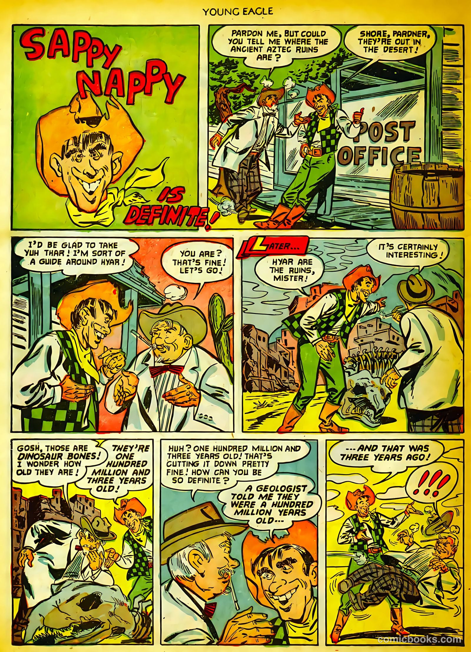 Young Eagle #10 (1952) — page 26 of 36