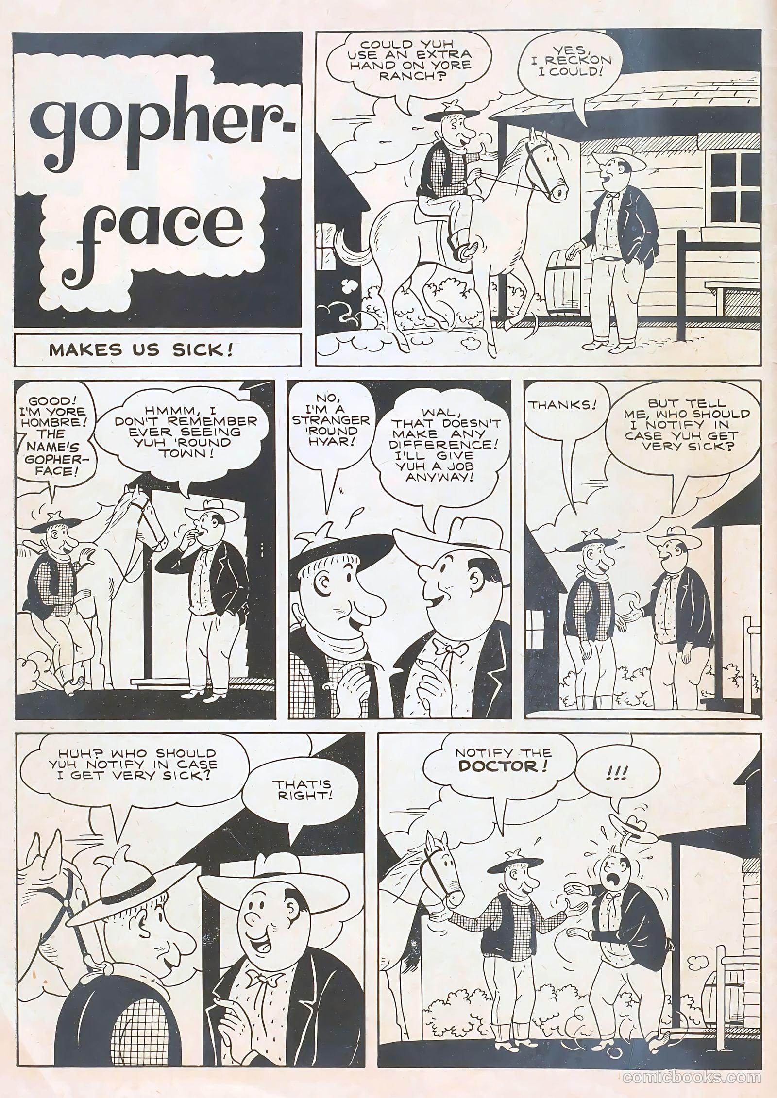 Young Eagle #2 (1951) — page 2 of 36