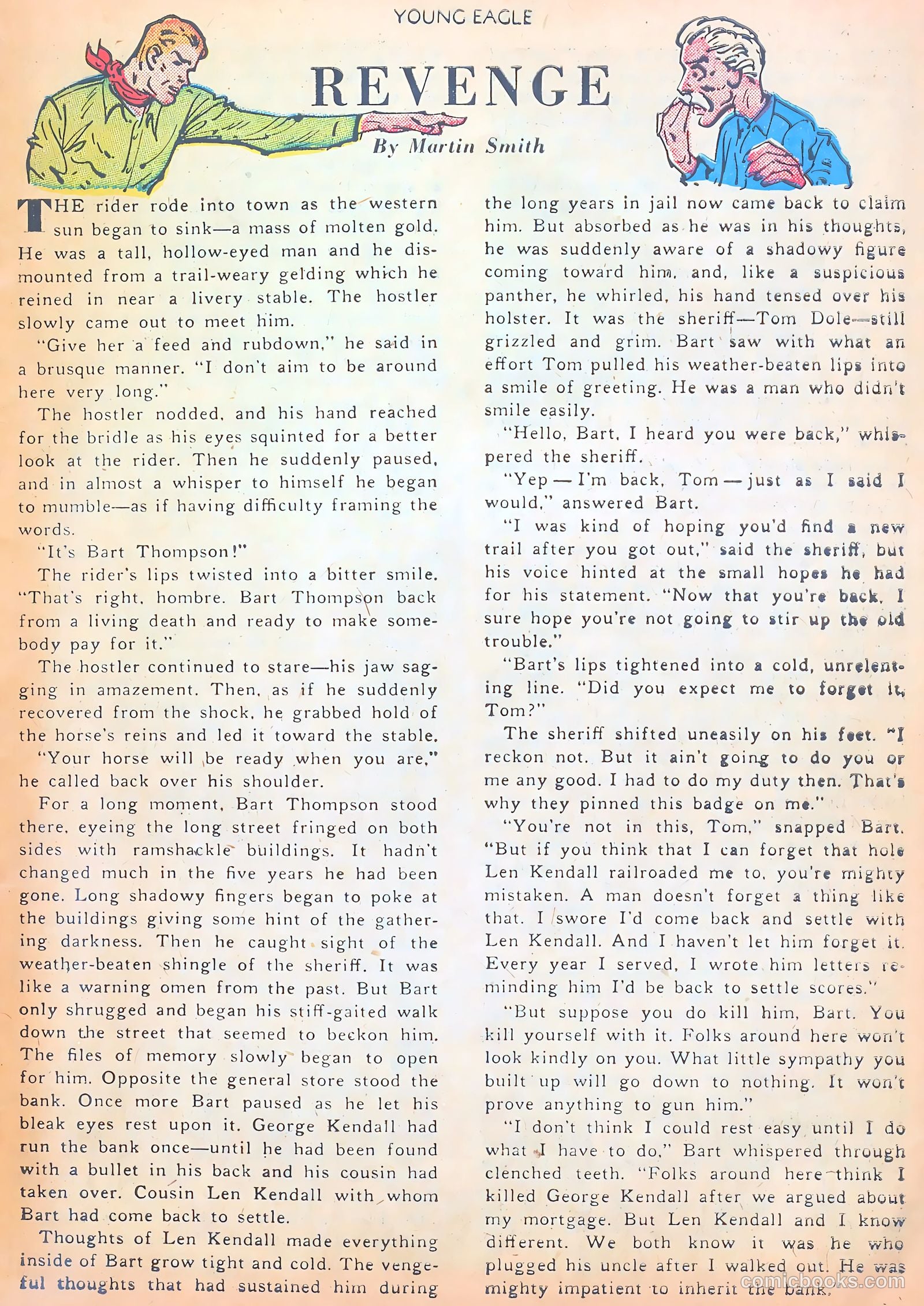 Young Eagle #2 (1951) — page 29 of 36
