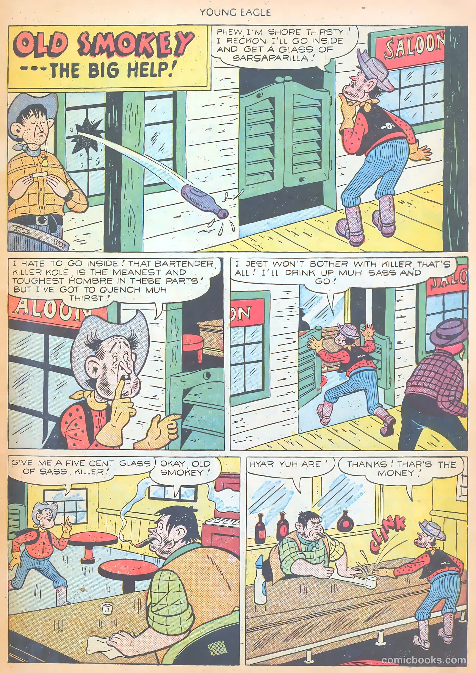 Young Eagle #2 (1951) — page 31 of 36
