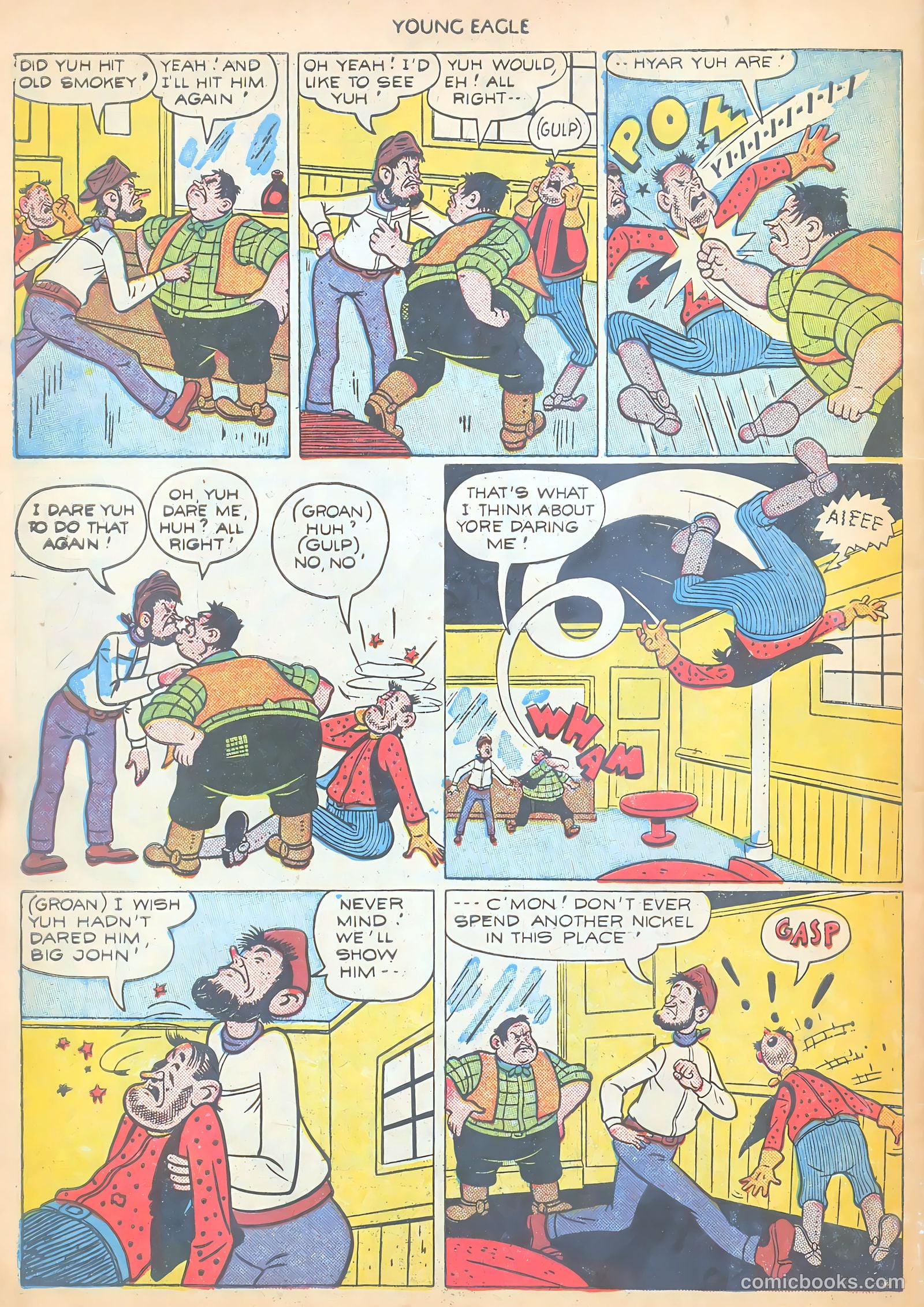 Young Eagle #2 (1951) — page 34 of 36