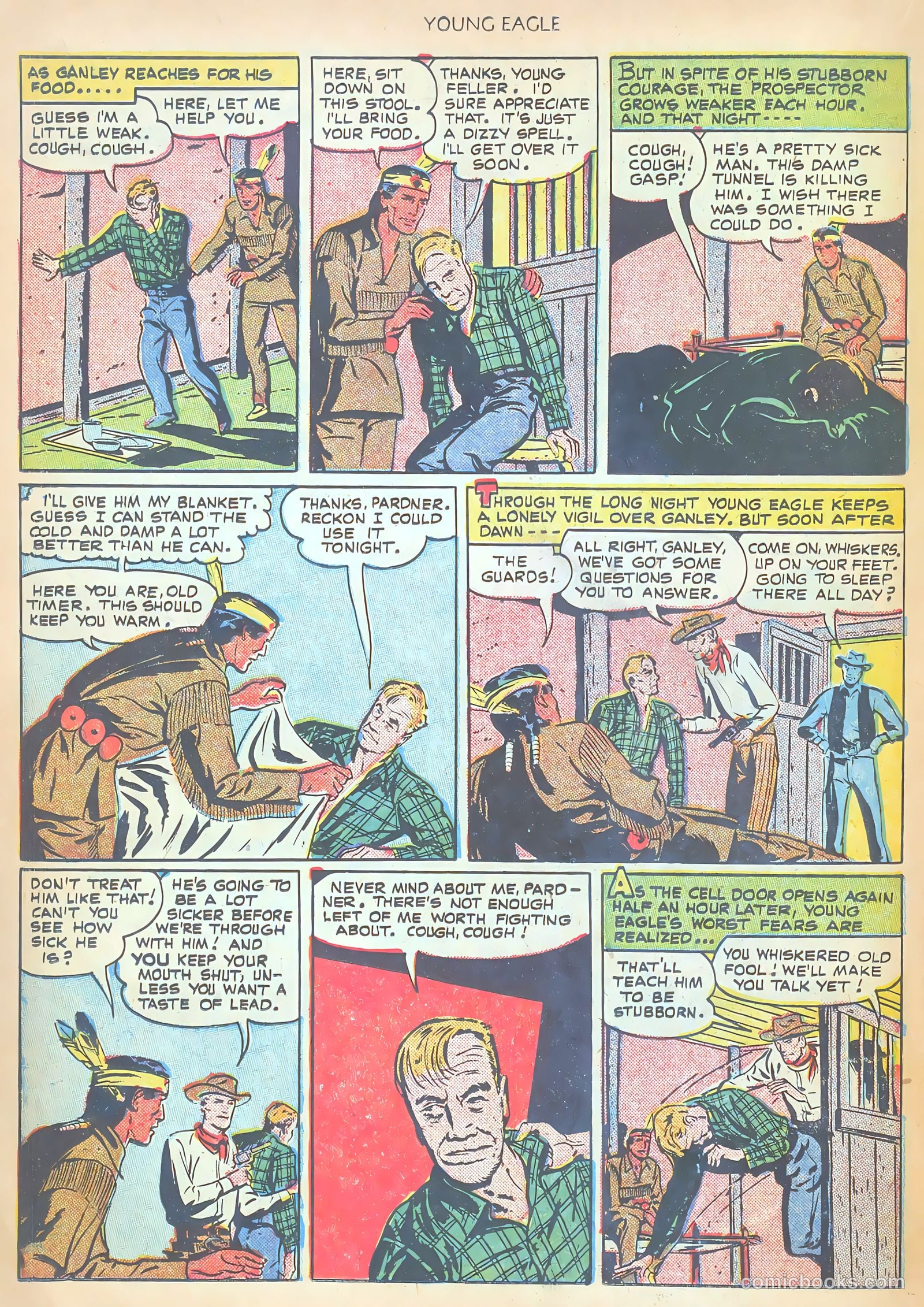 Young Eagle #2 (1951) — page 18 of 36