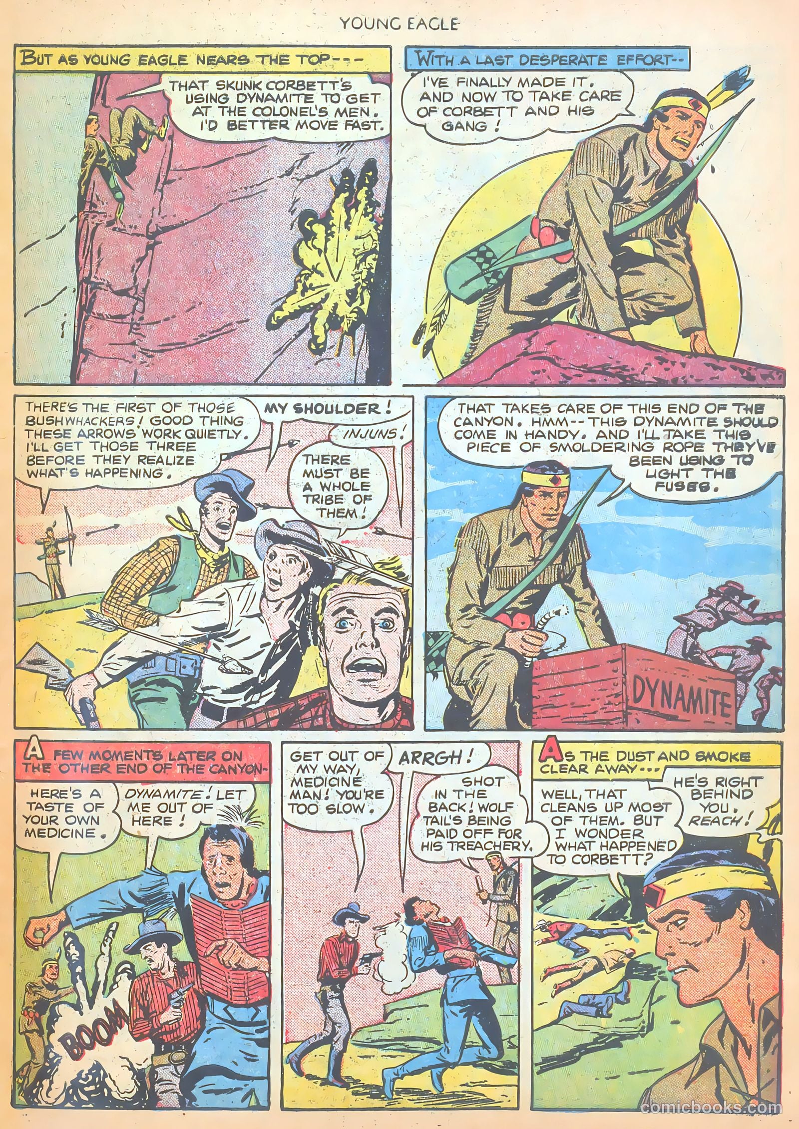 Young Eagle #2 (1951) — page 27 of 36