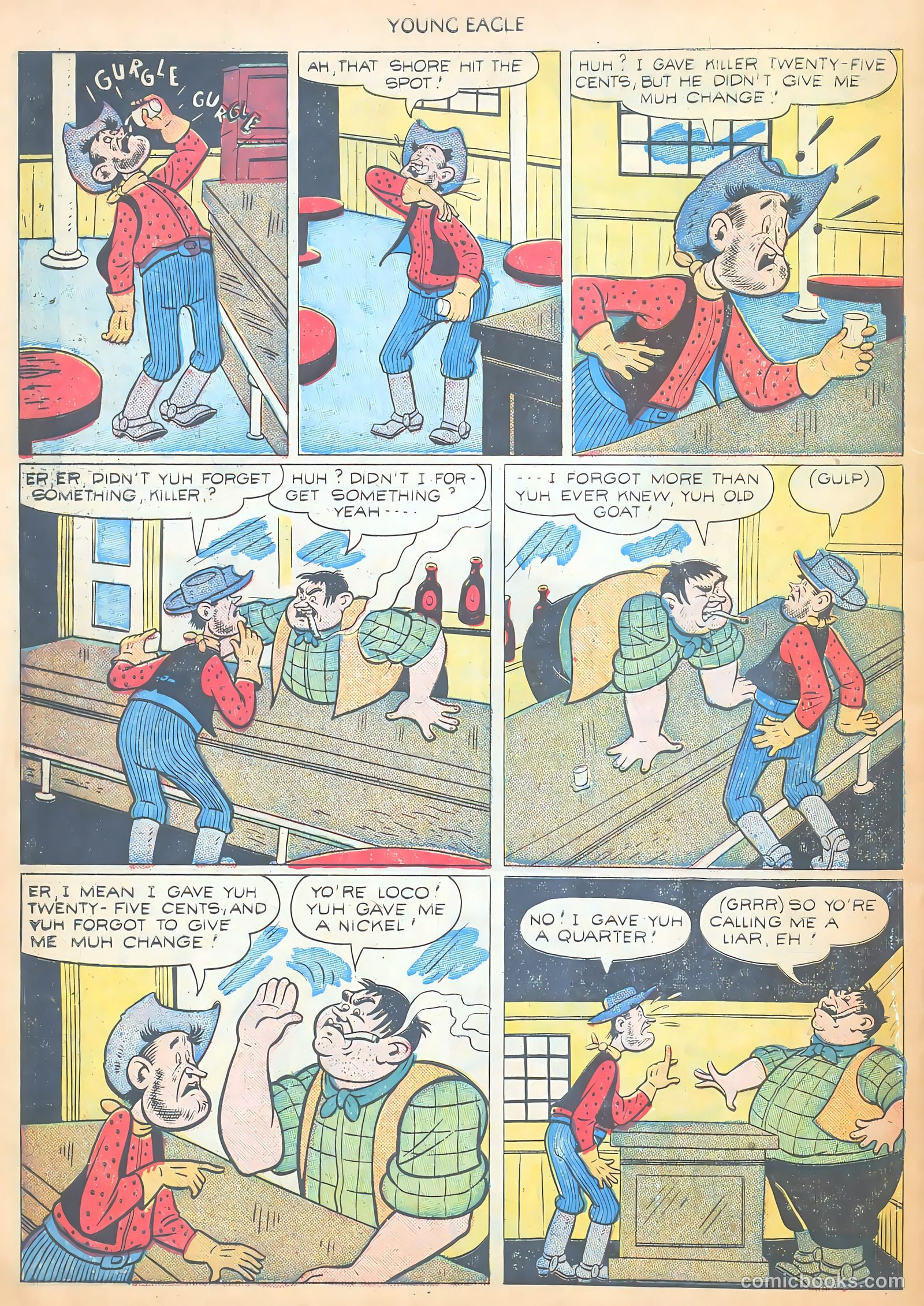 Young Eagle #2 (1951) — page 32 of 36