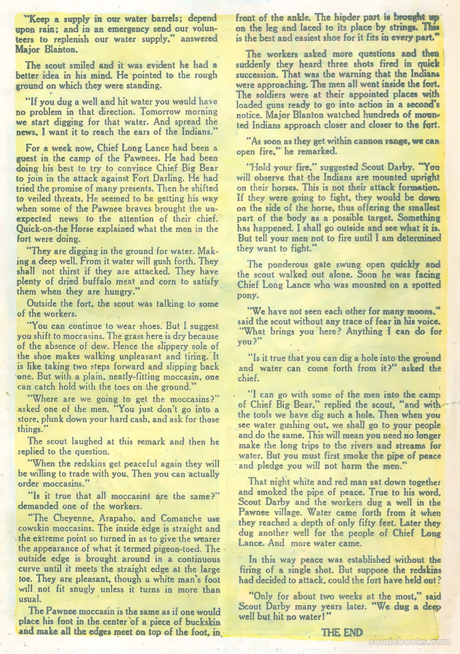 Young Eagle #3 (1956) — page 19 of 36