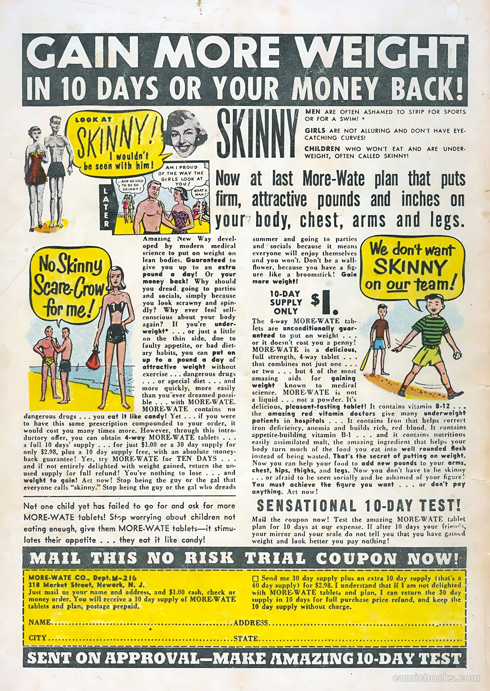 Young Eagle #3 (1956) — page 36 of 36