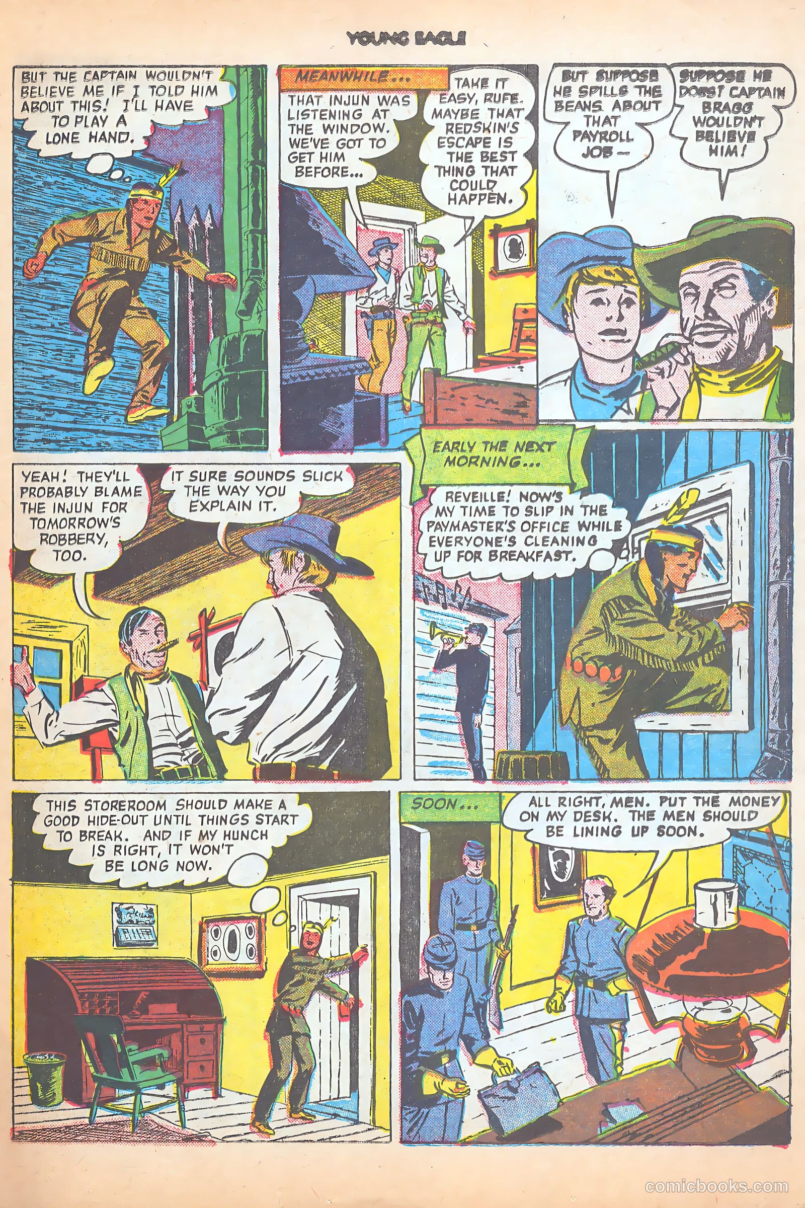 Young Eagle #3 (1951) — page 11 of 36