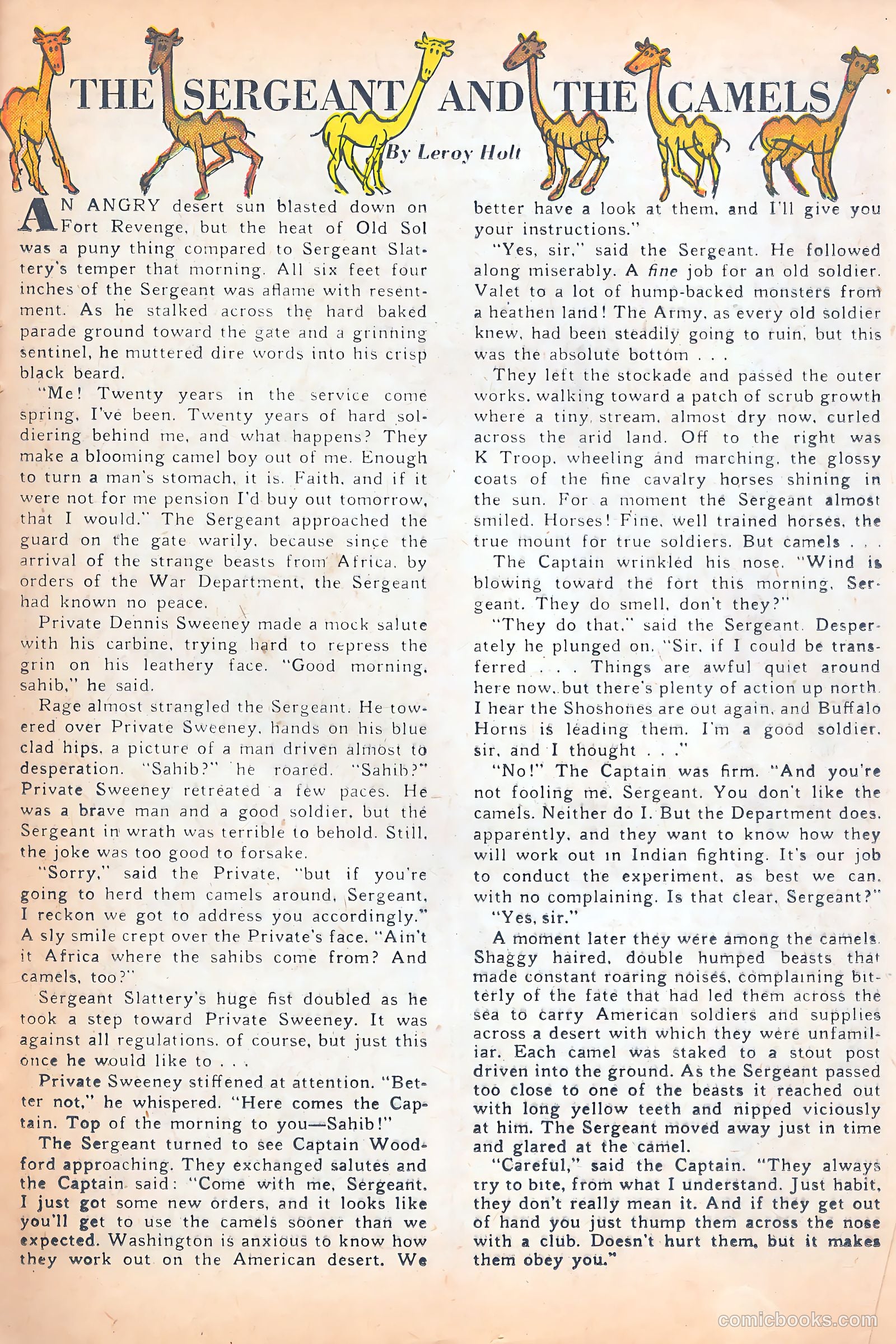 Young Eagle #3 (1951) — page 21 of 36