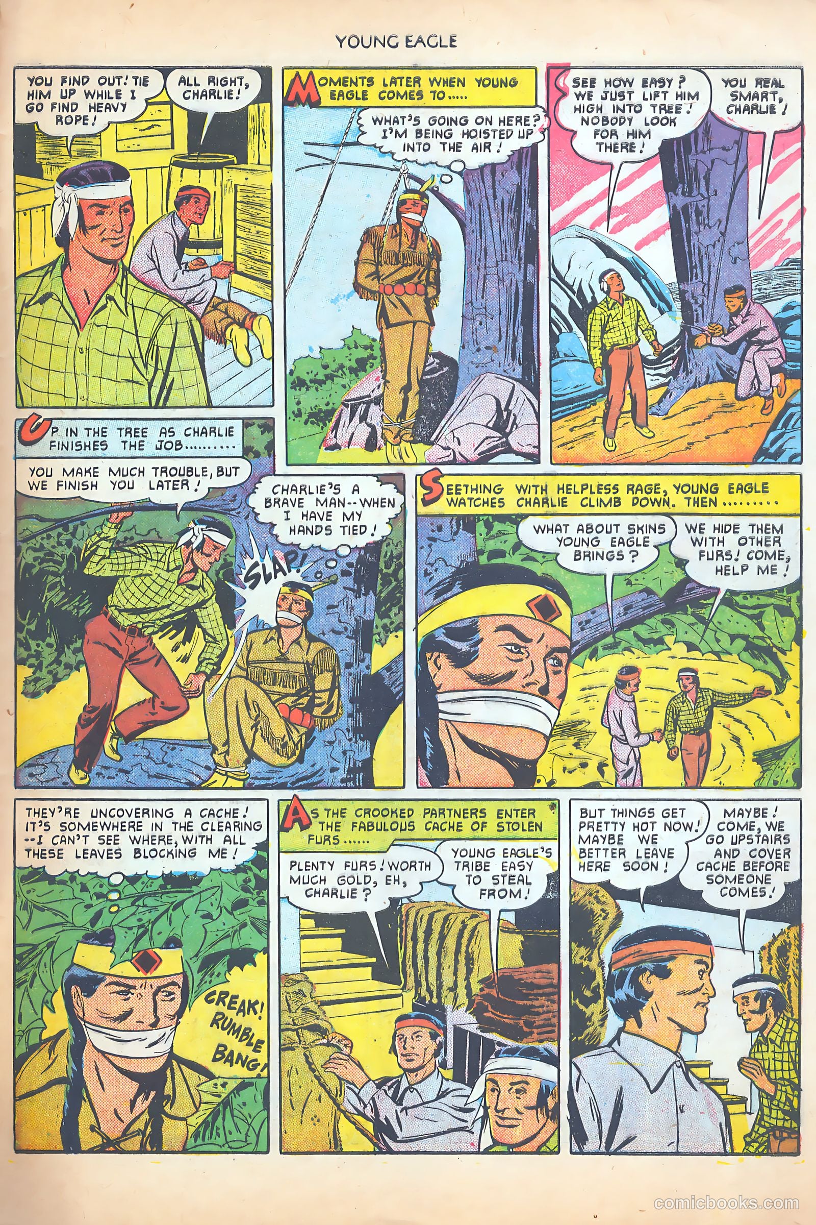 Young Eagle #3 (1951) — page 29 of 36
