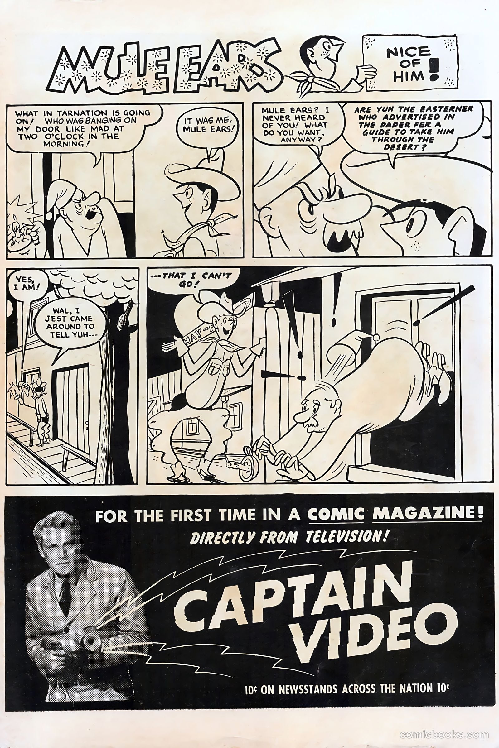 Young Eagle #3 (1951) — page 35 of 36
