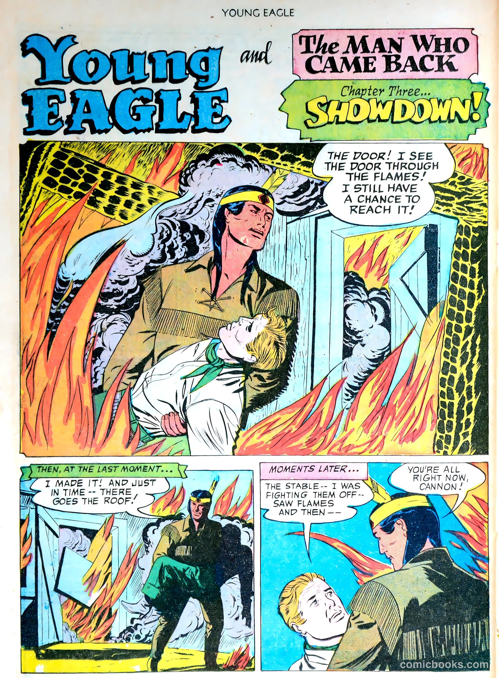Young Eagle #4 (1951) — page 27 of 35