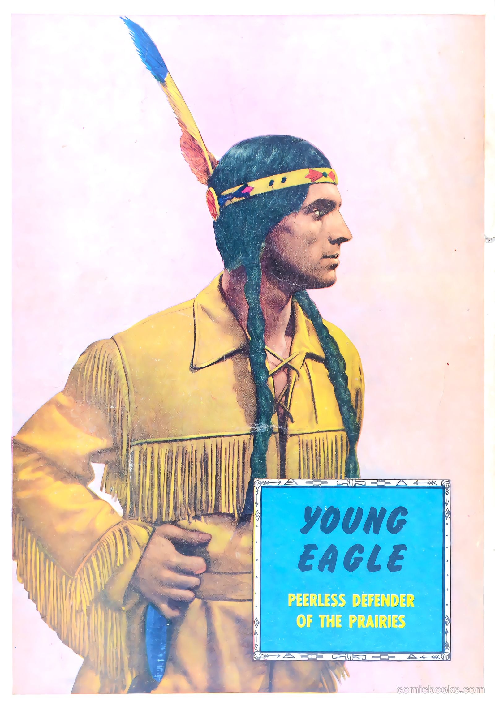 Young Eagle #4 (1951) — page 35 of 35
