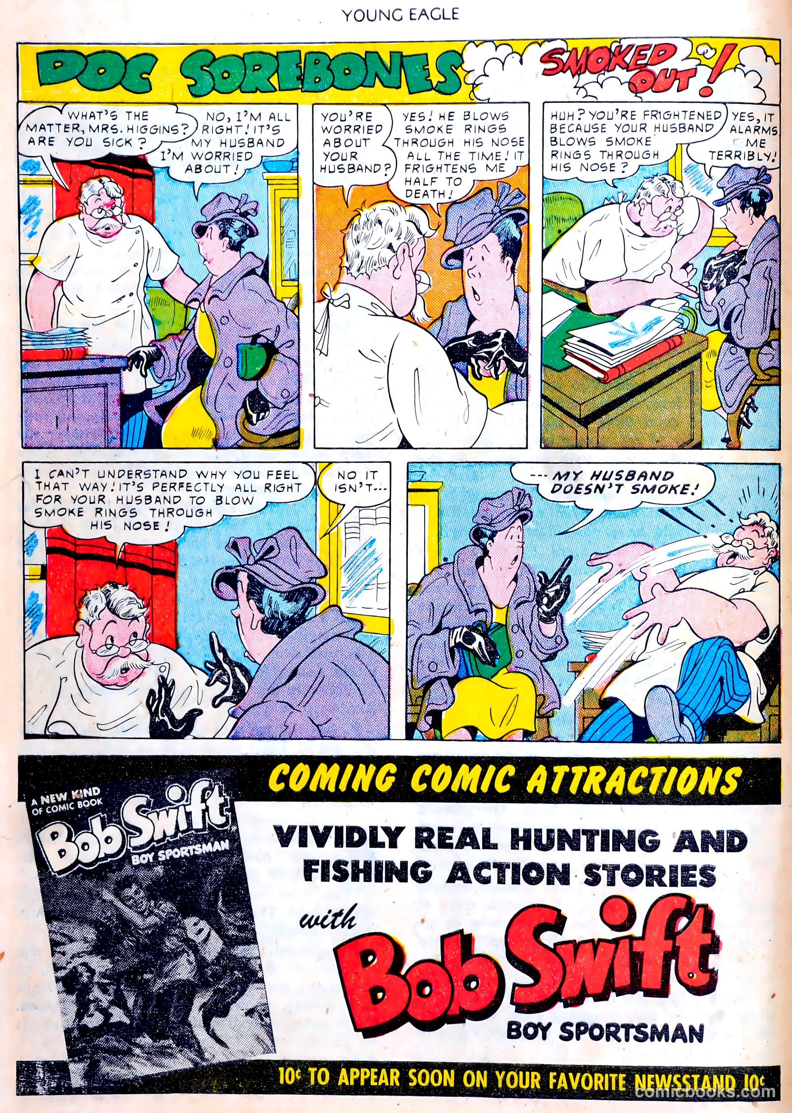 Young Eagle #4 (1951) — page 14 of 36