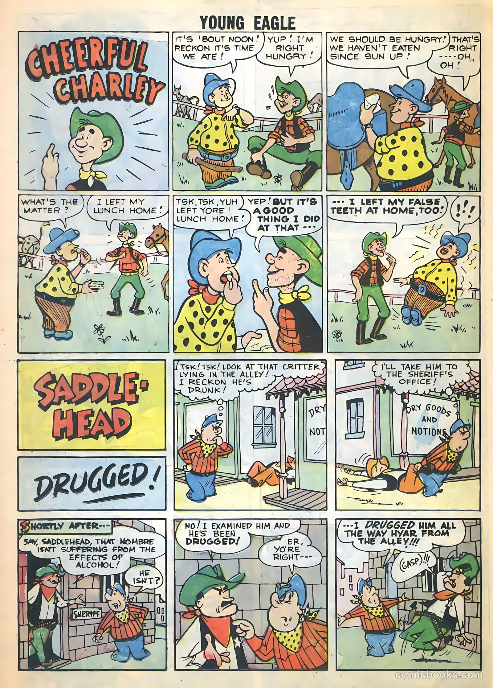Young Eagle #4 (1957) — page 26 of 36
