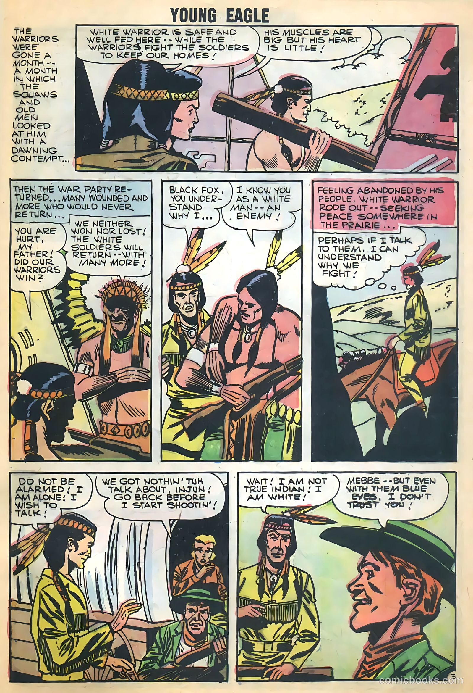 Young Eagle #4 (1957) — page 29 of 36