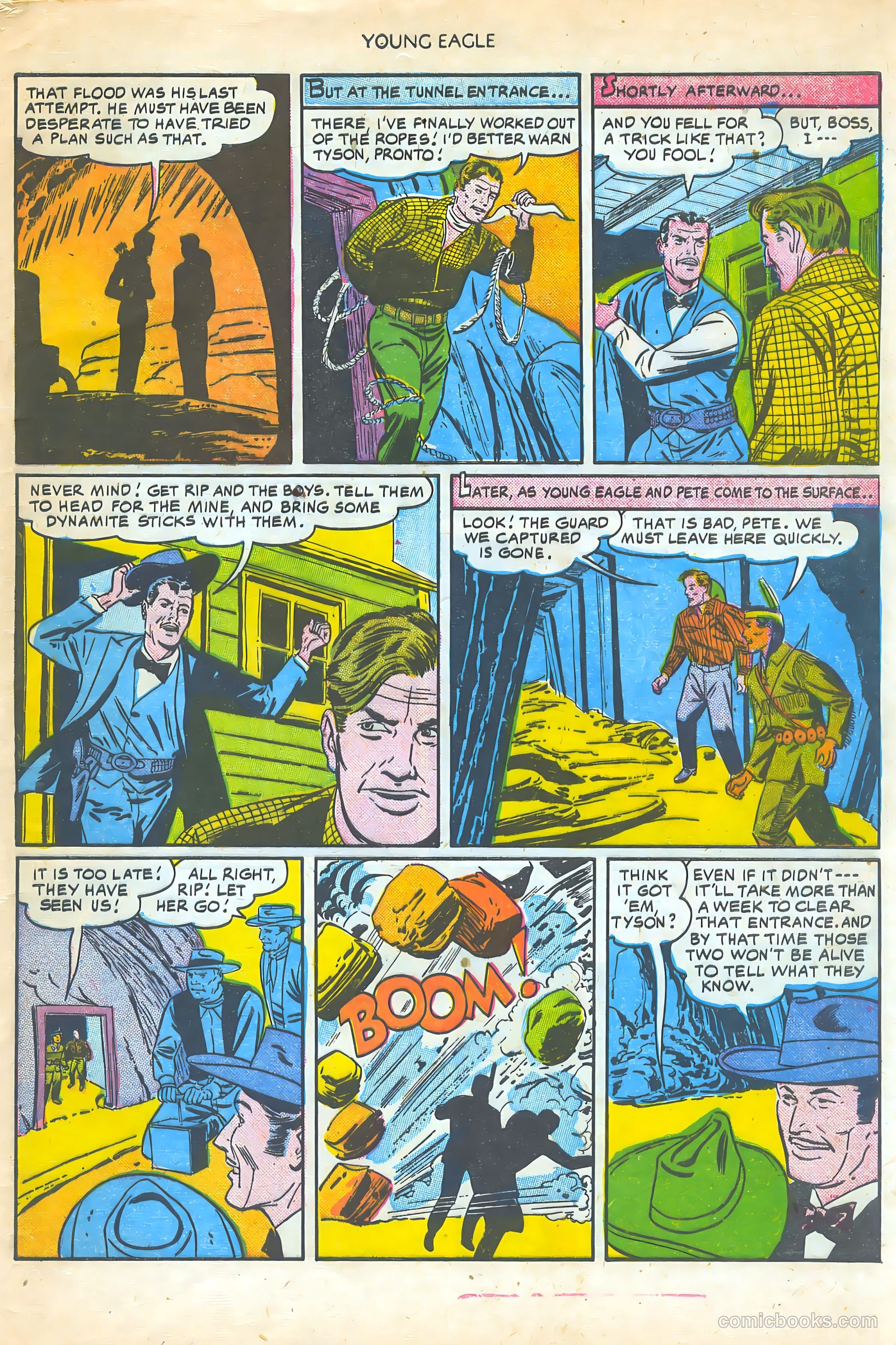 Young Eagle #5 (1951) — page 31 of 36