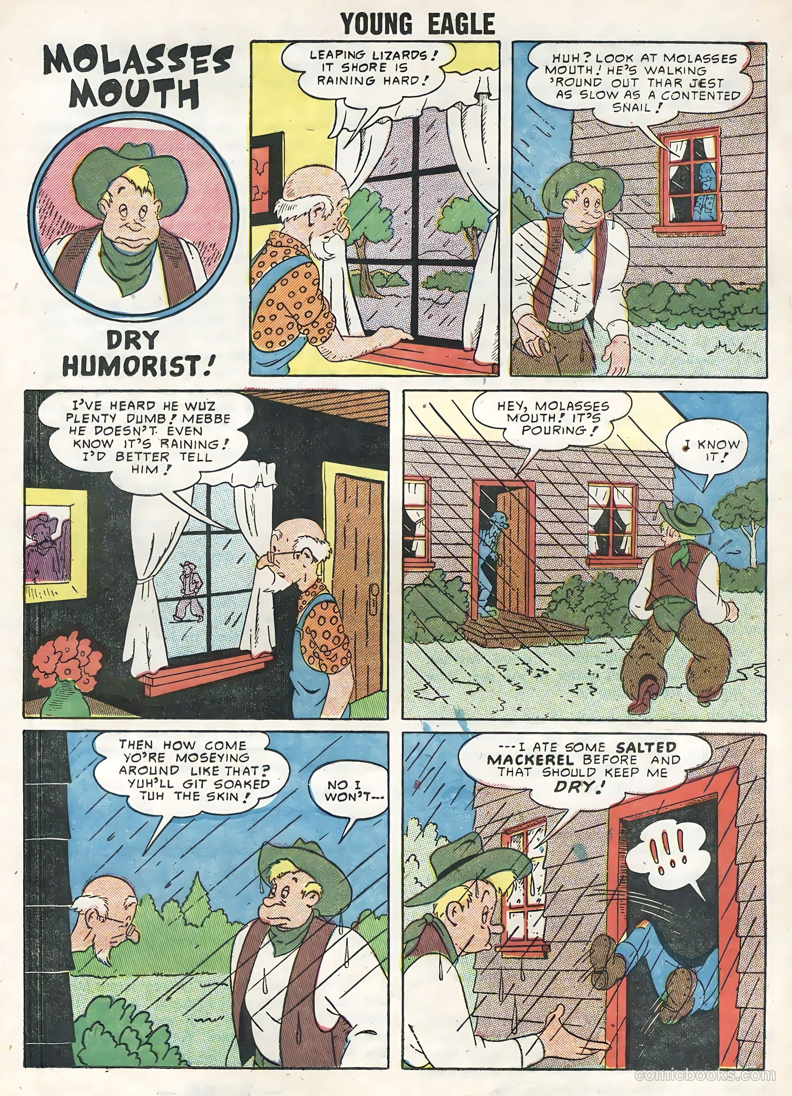 Young Eagle #5 (1957) — page 20 of 36