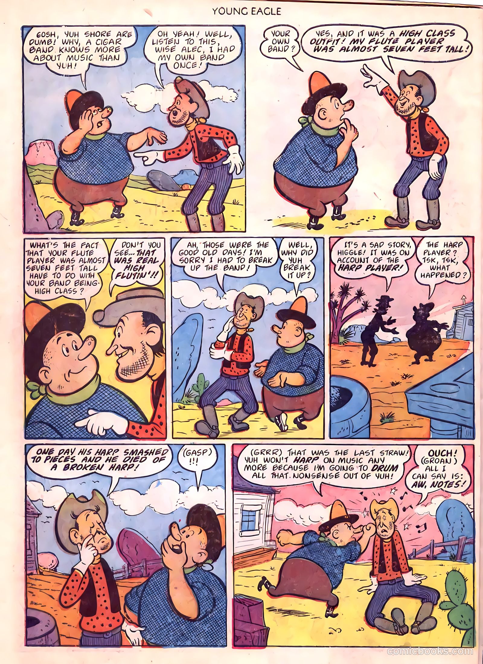 Young Eagle #6 (1951) — page 26 of 36