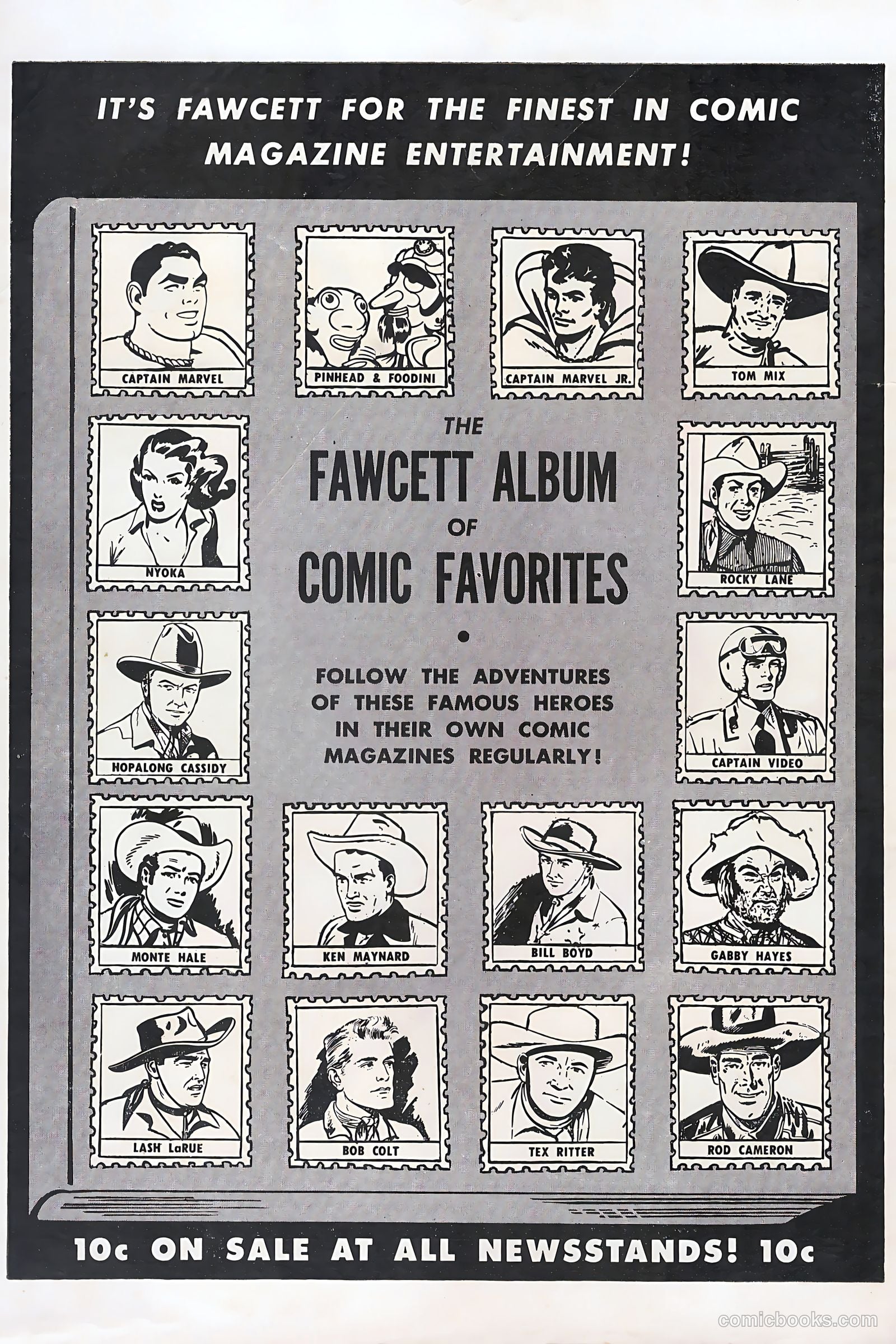 Young Eagle #7 (1951) — page 2 of 36