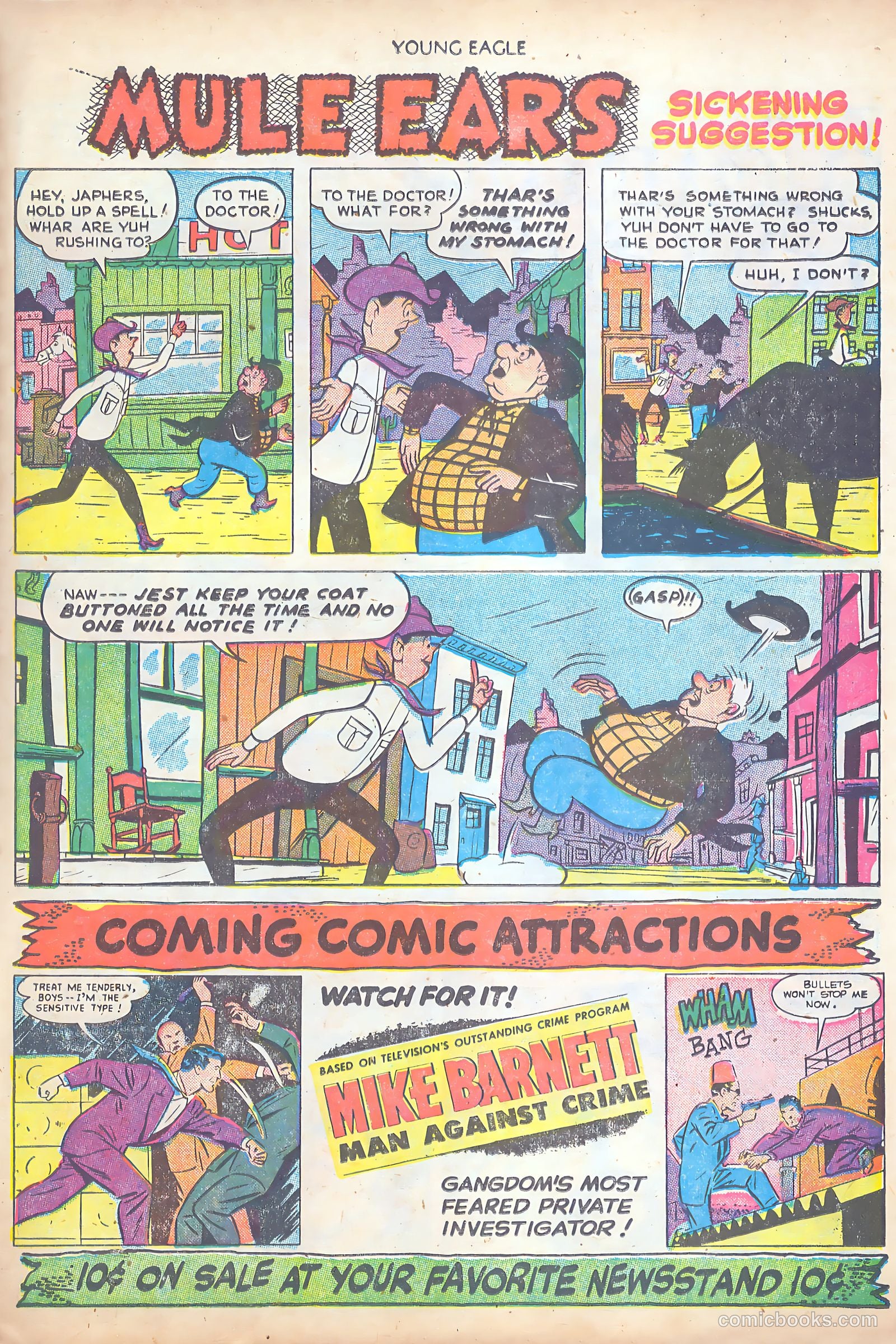 Young Eagle #8 (1952) — page 27 of 37