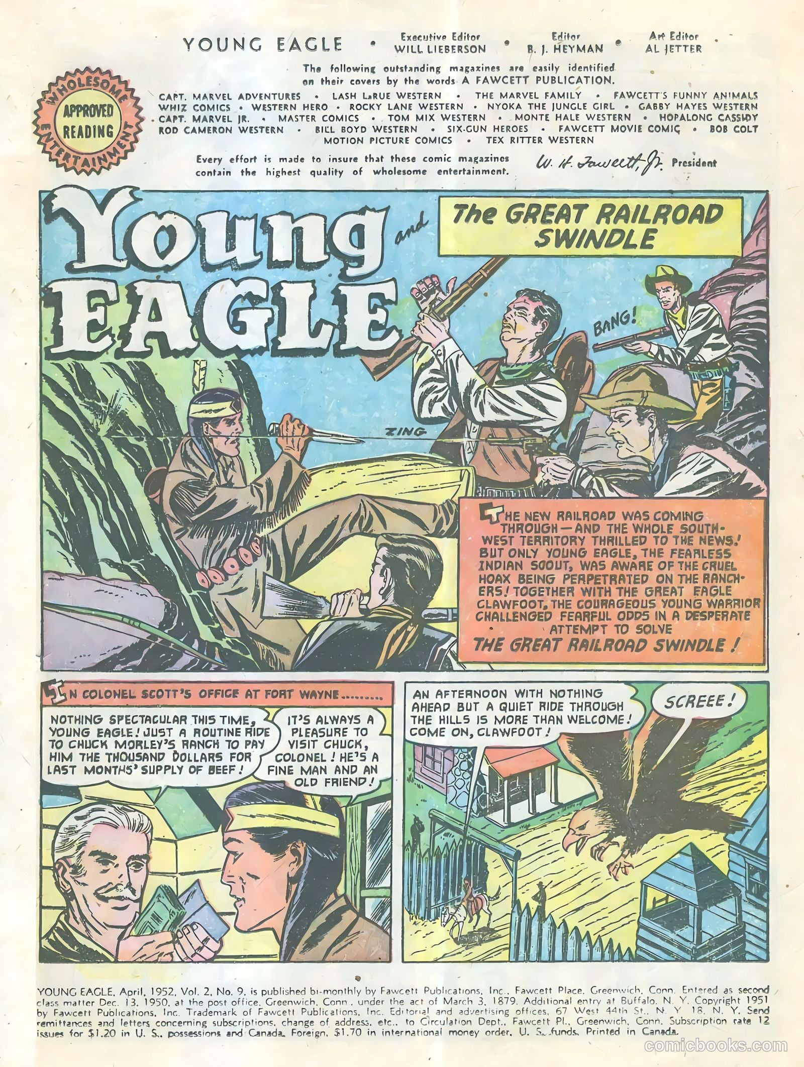 Young Eagle #9 (1943) — page 4 of 37