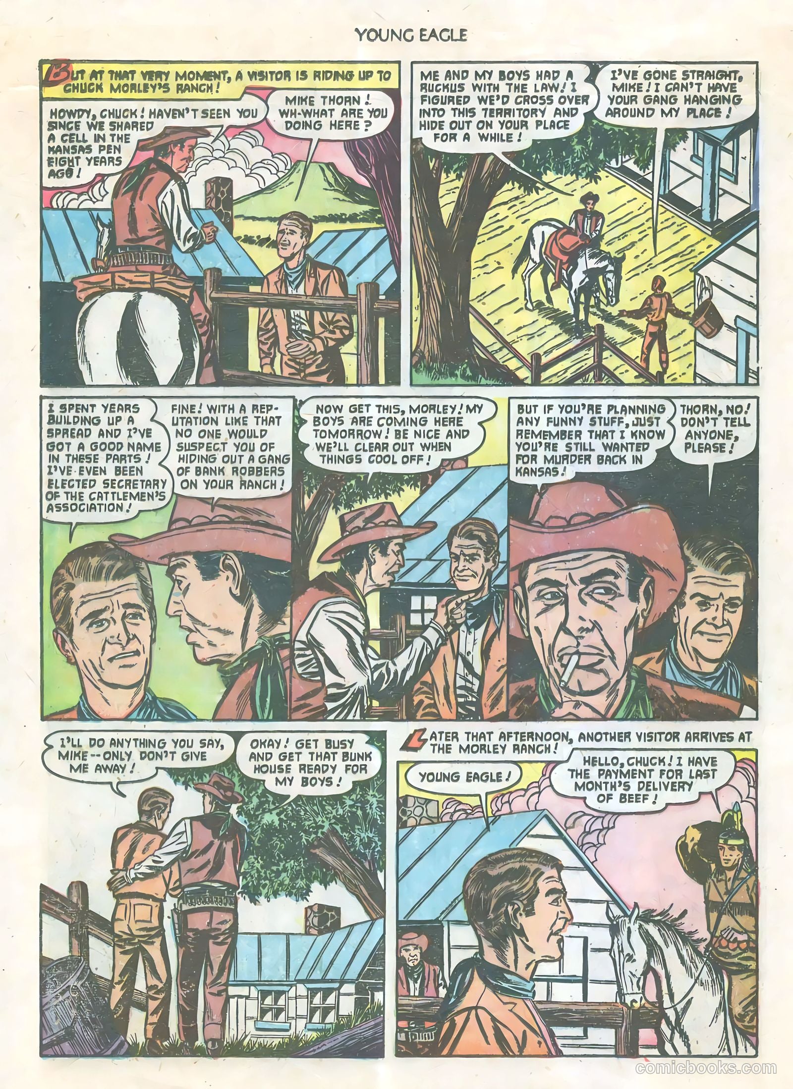Young Eagle #9 (1943) — page 5 of 37