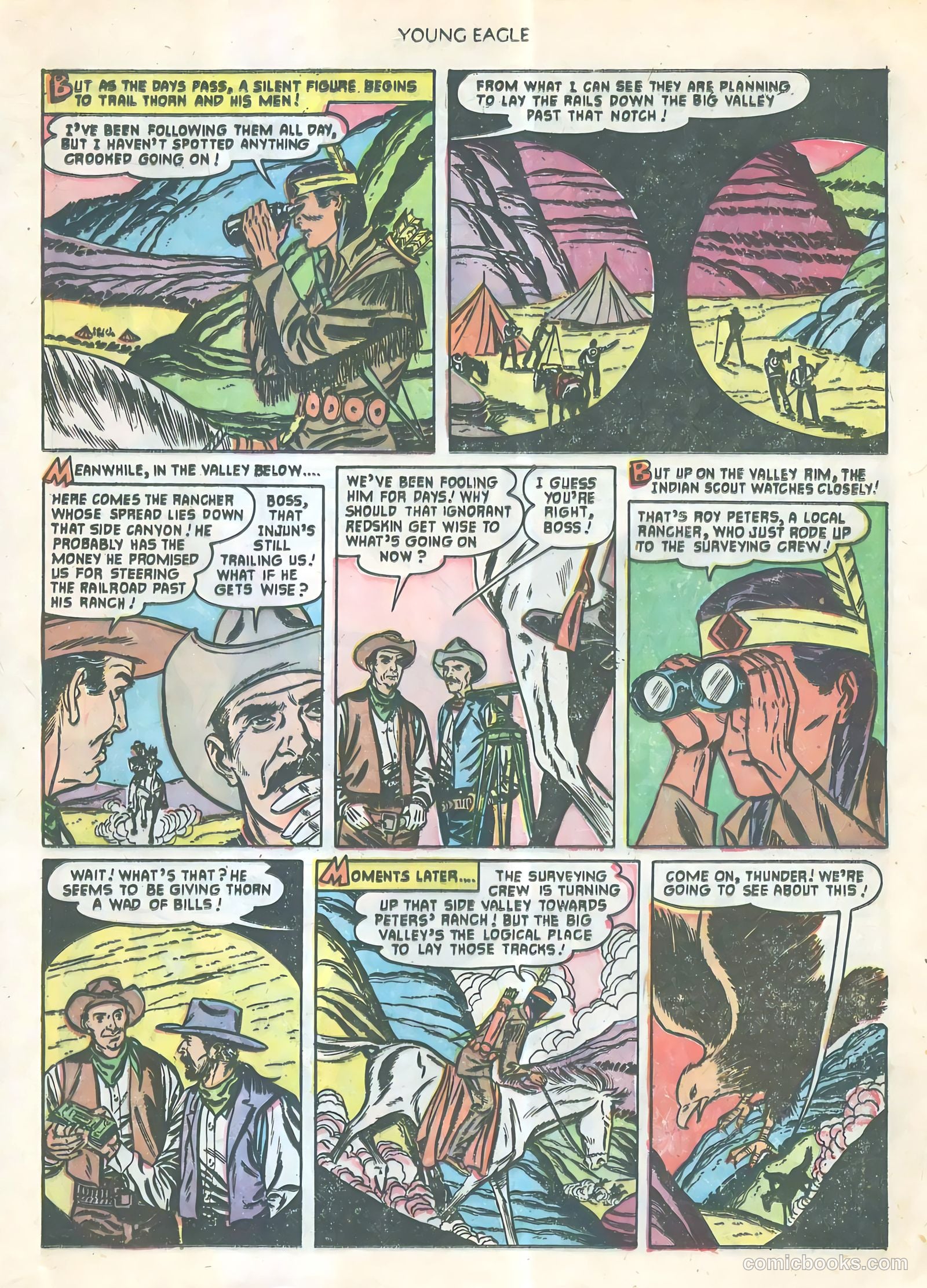 Young Eagle #9 (1943) — page 10 of 37
