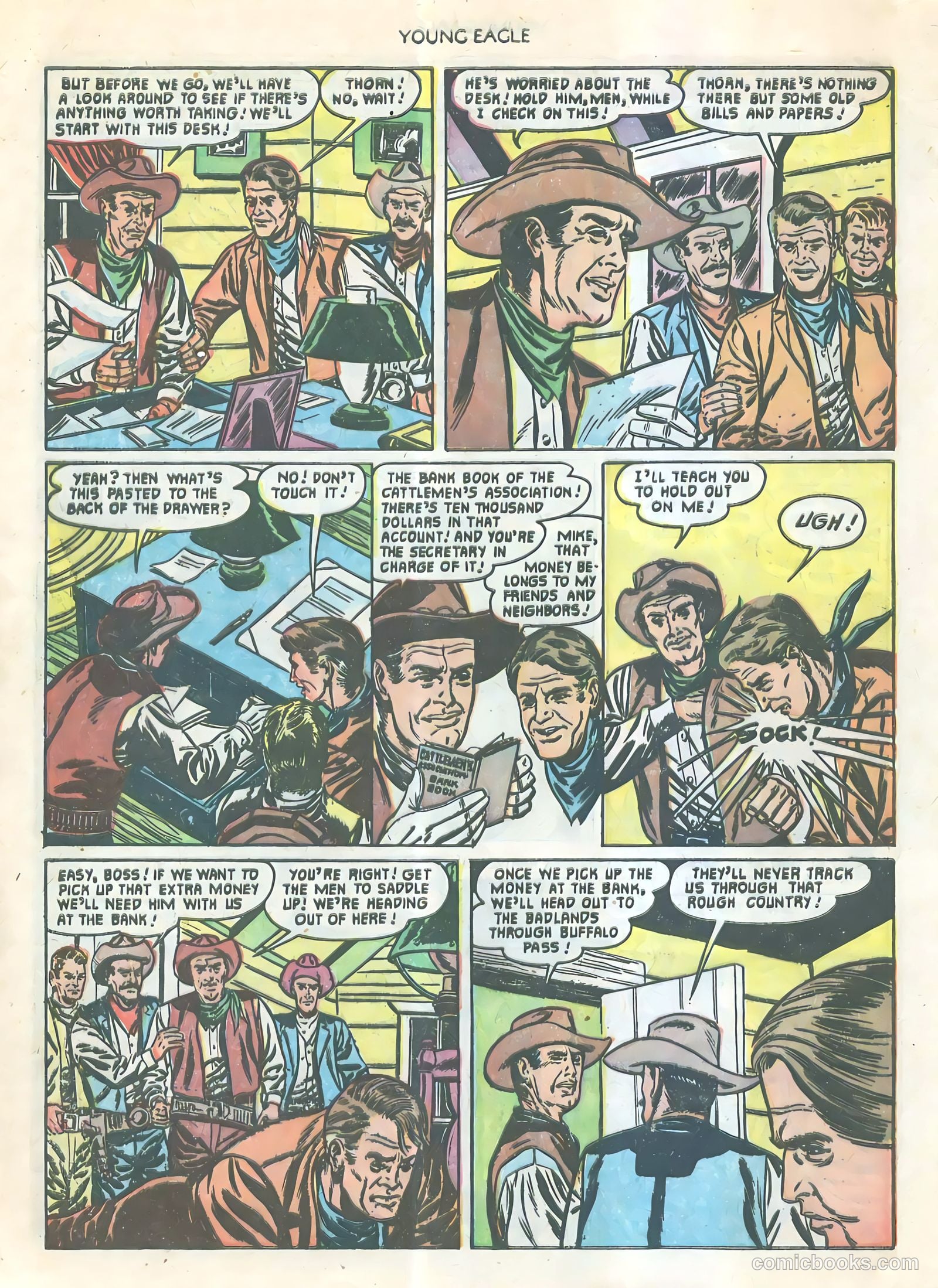 Young Eagle #9 (1943) — page 13 of 37