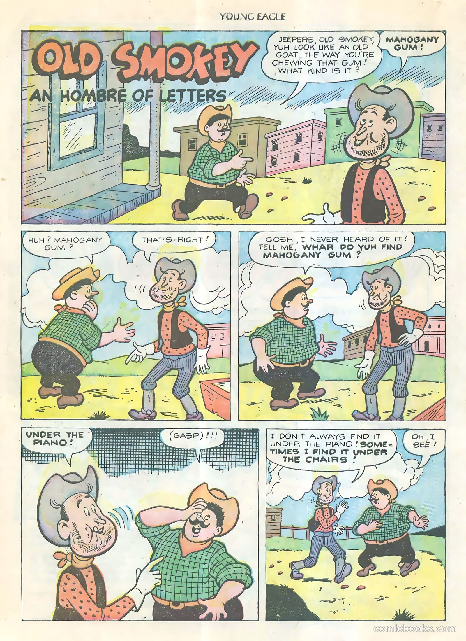 Young Eagle #9 (1943) — page 19 of 37