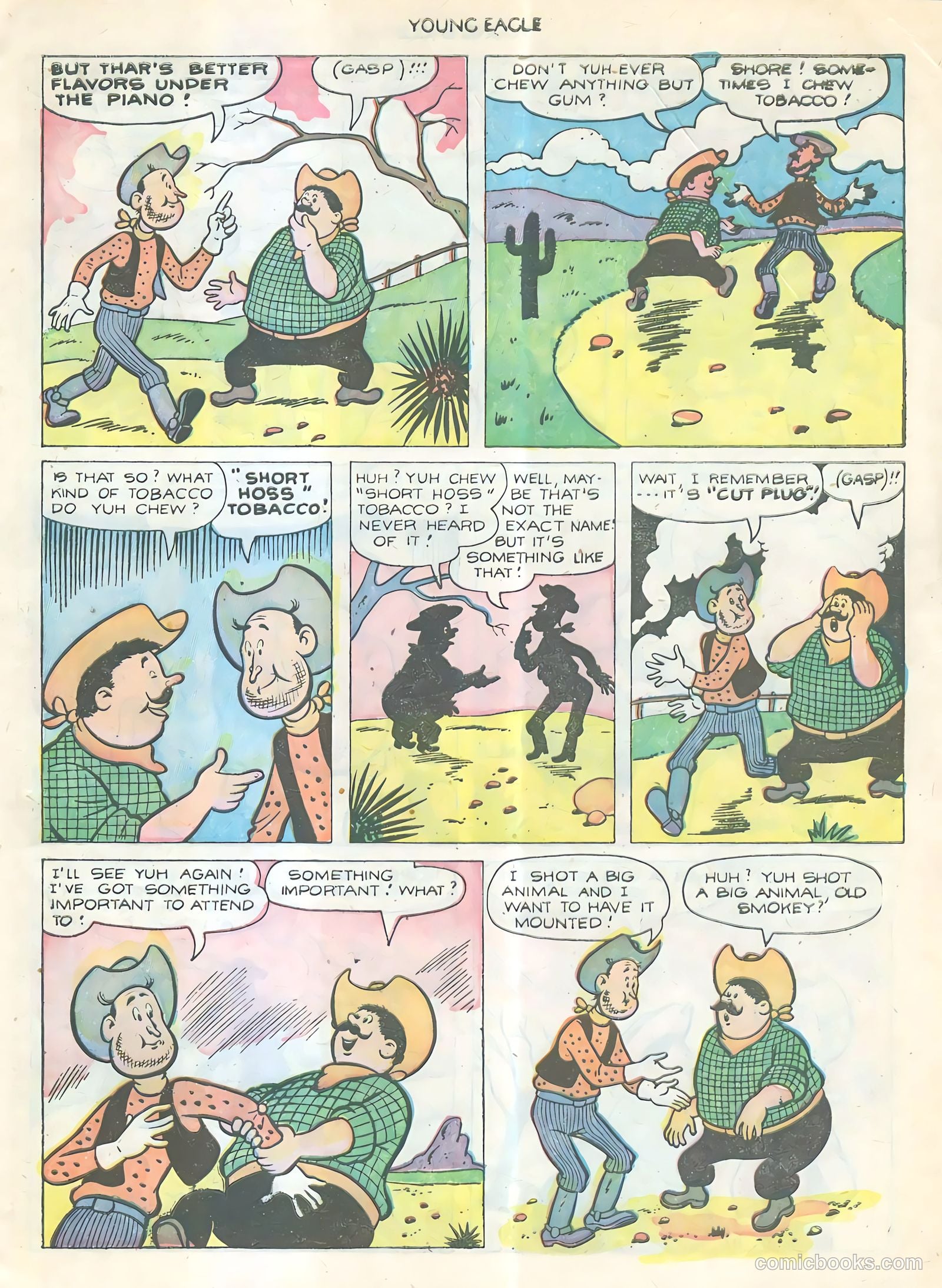 Young Eagle #9 (1943) — page 20 of 37