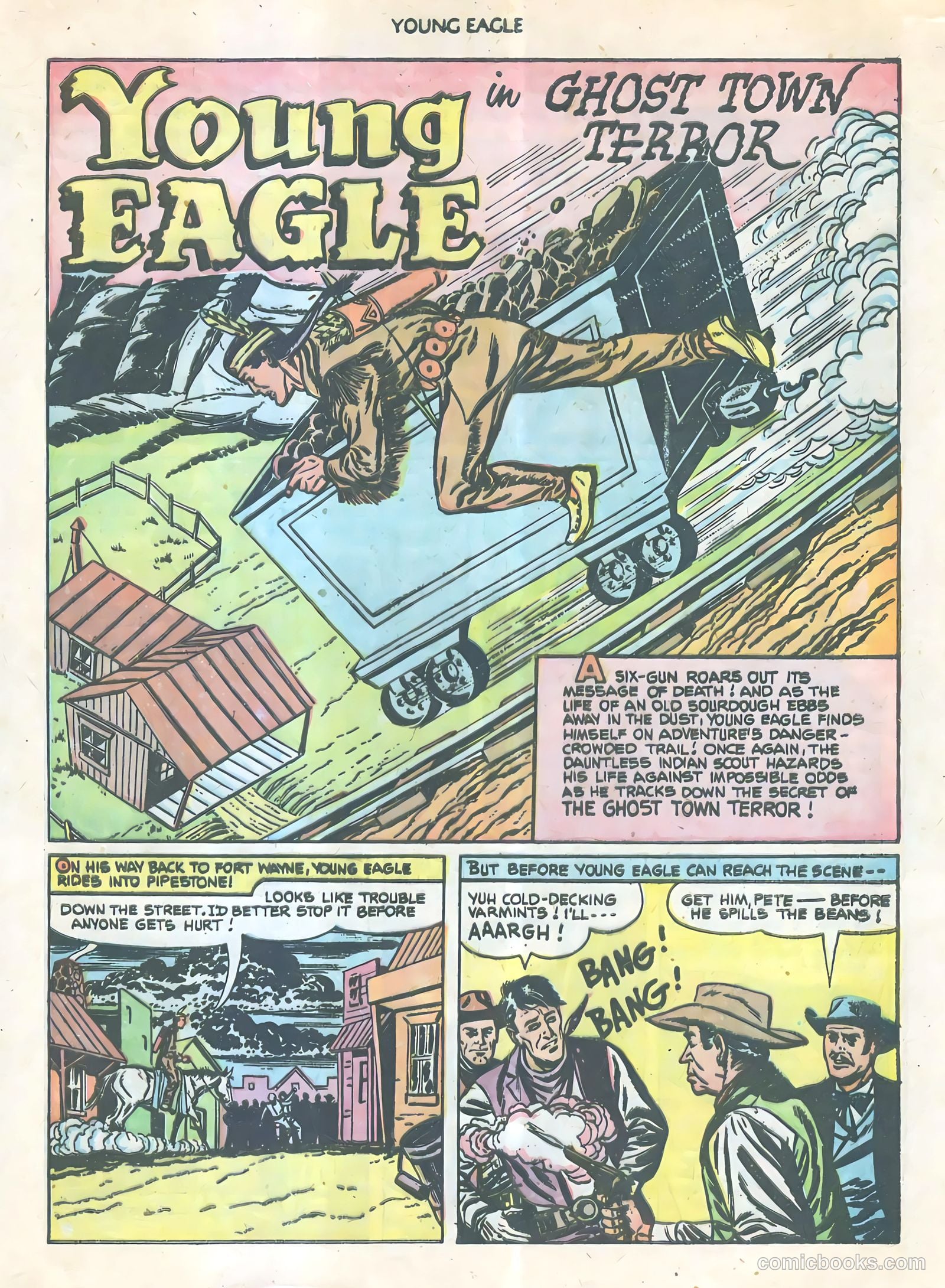 Young Eagle #9 (1943) — page 26 of 37