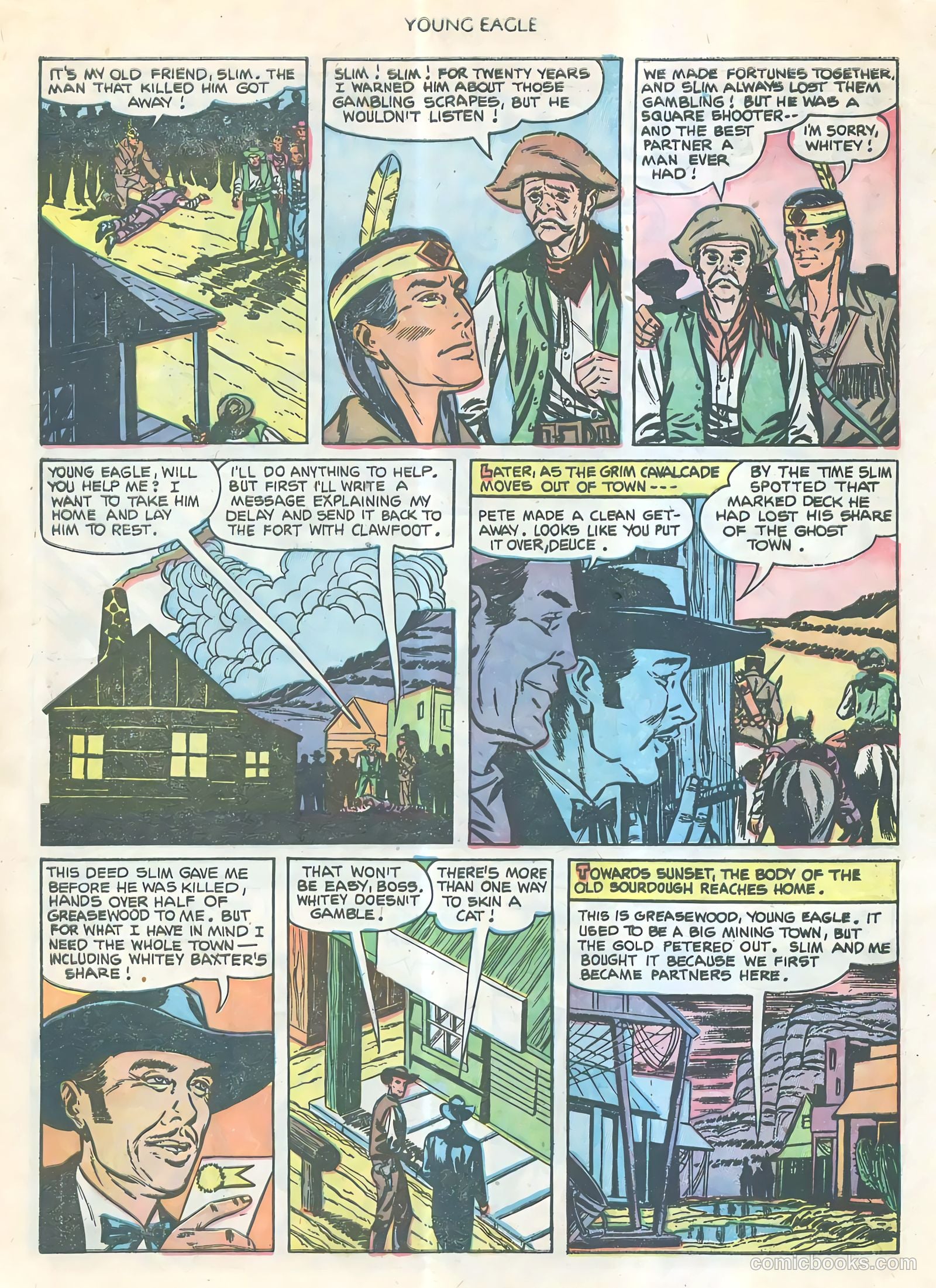 Young Eagle #9 (1943) — page 27 of 37