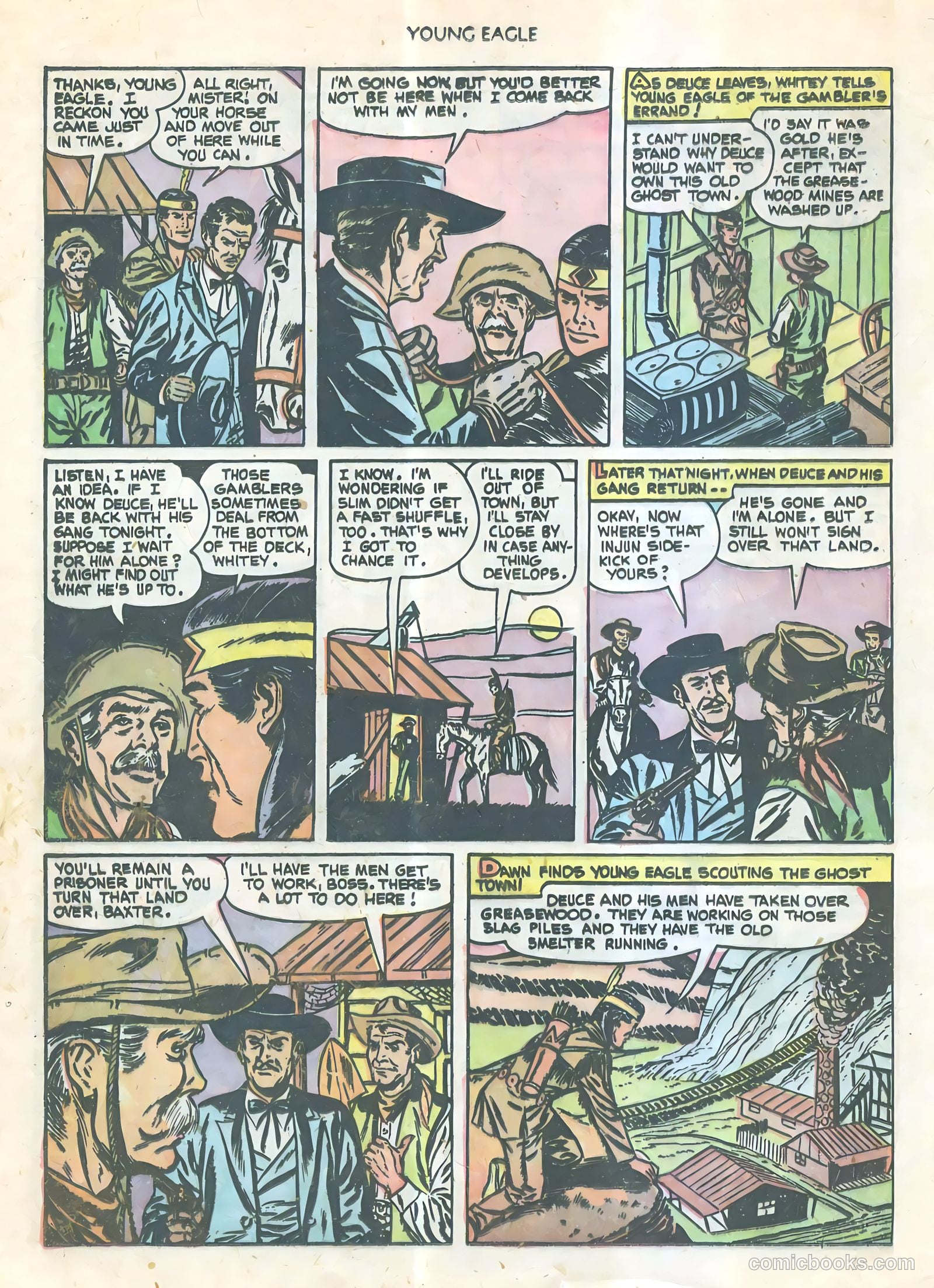 Young Eagle #9 (1943) — page 29 of 37