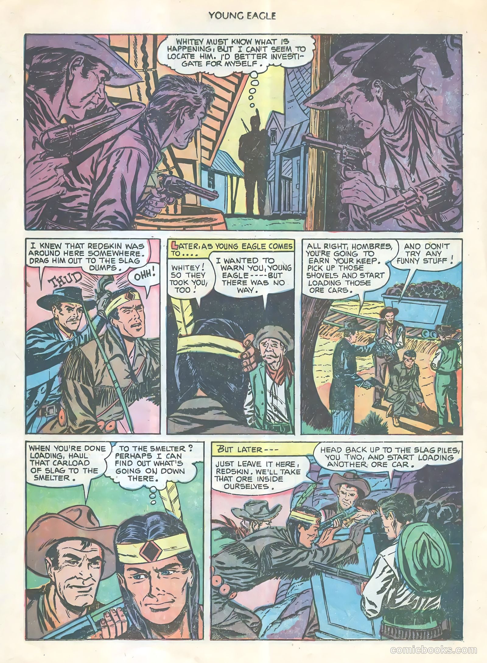 Young Eagle #9 (1943) — page 30 of 37