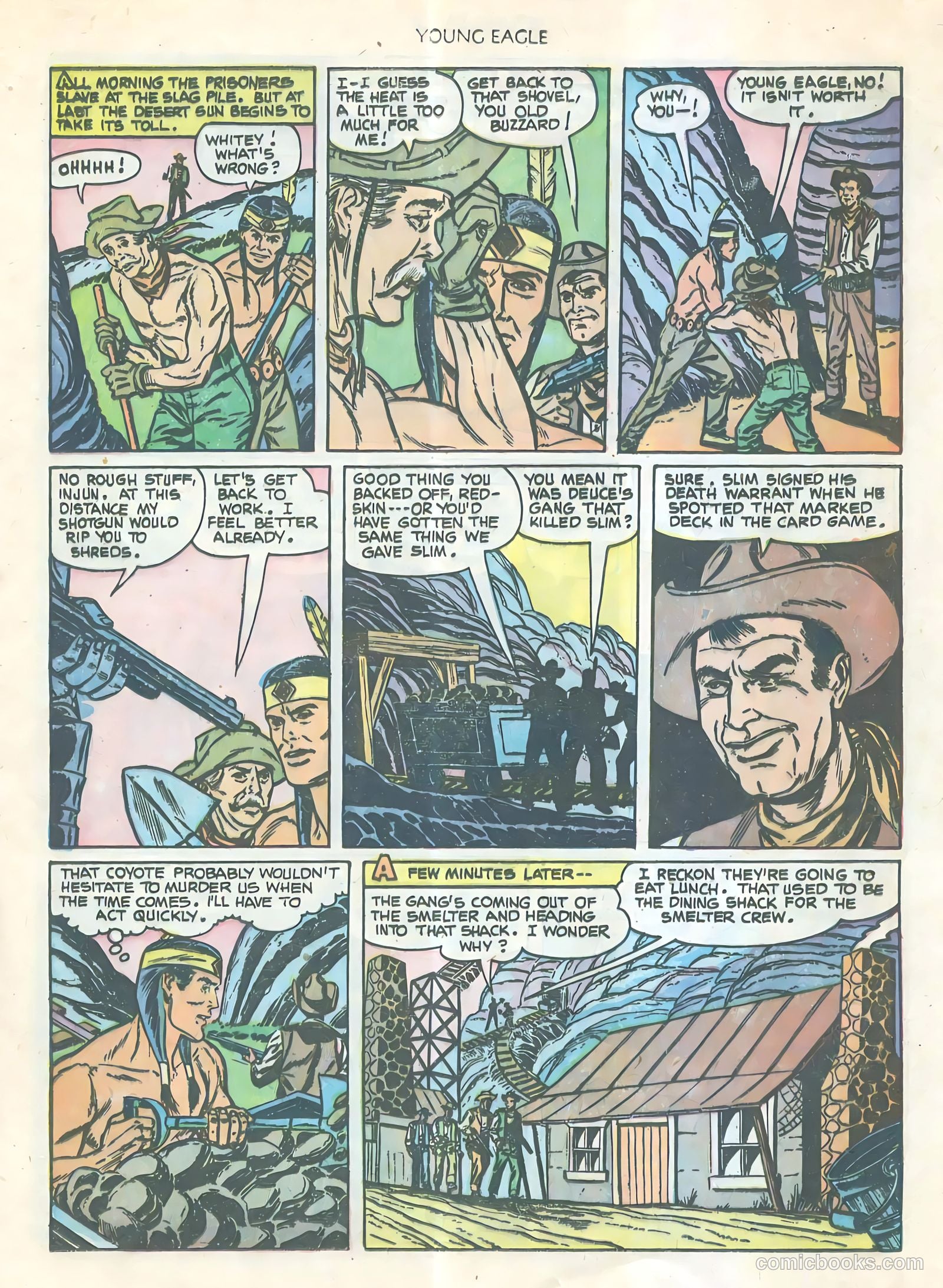 Young Eagle #9 (1943) — page 31 of 37