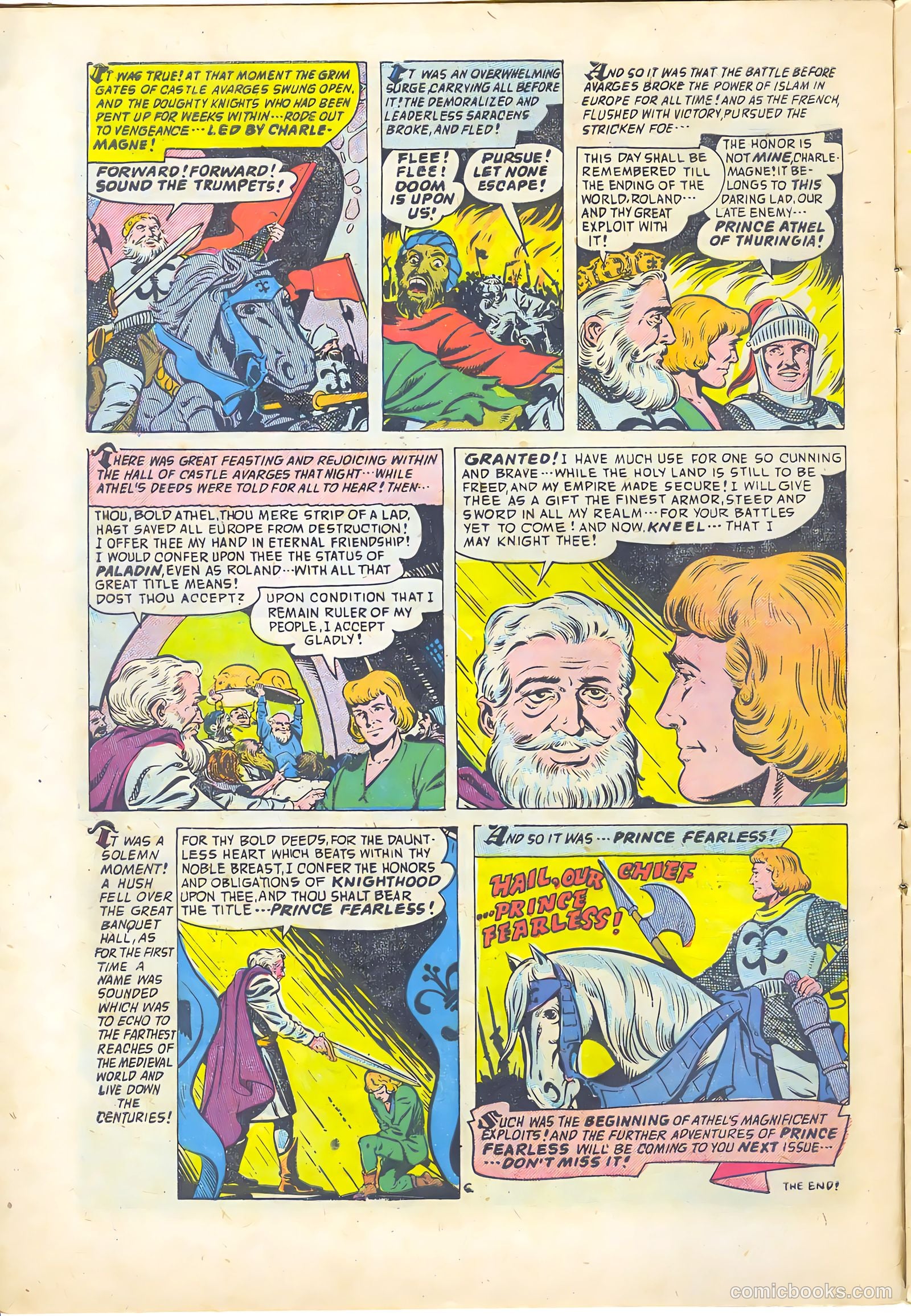 Young Heroes #35 (1955) — page 8 of 36