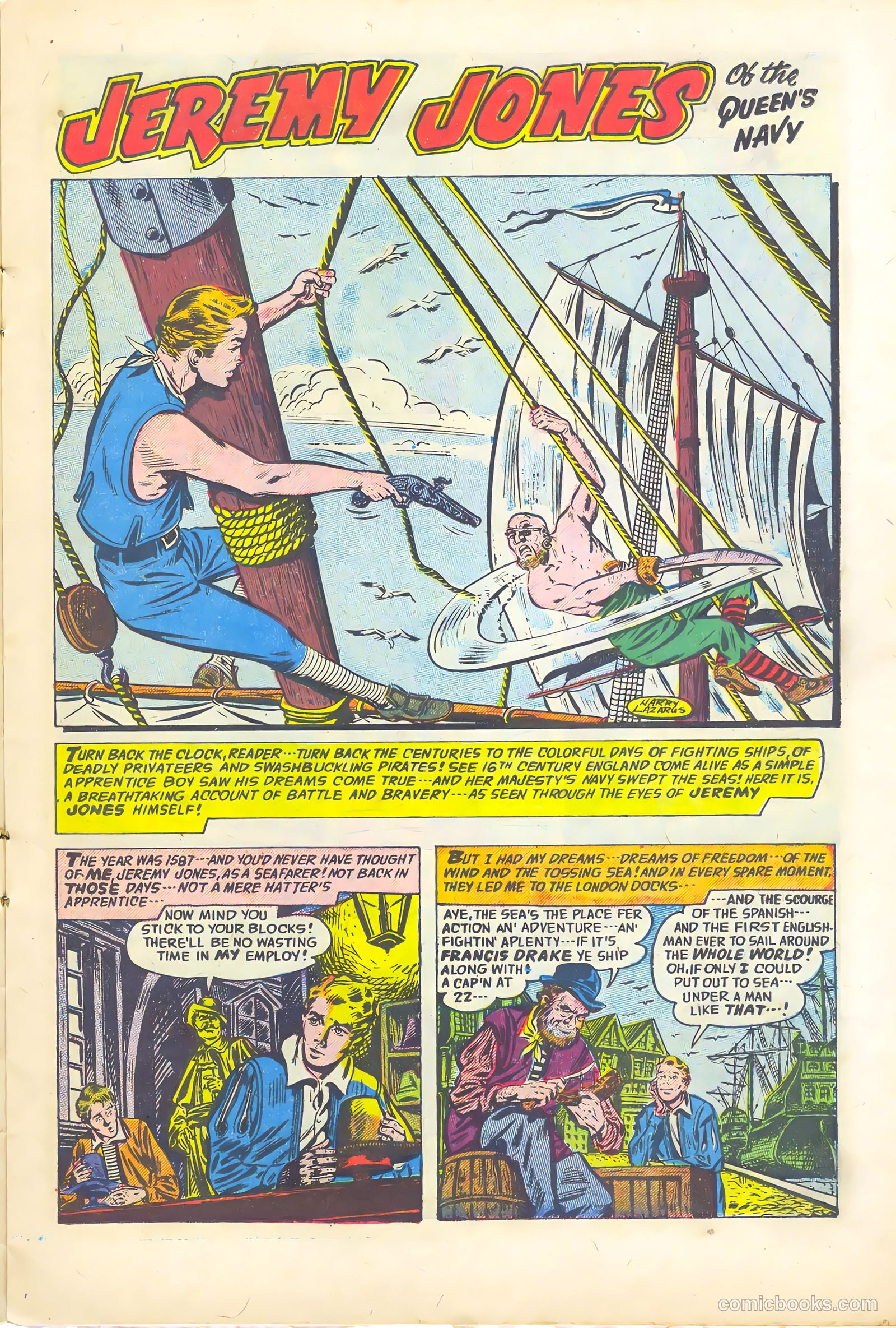 Young Heroes #35 (1955) — page 11 of 36
