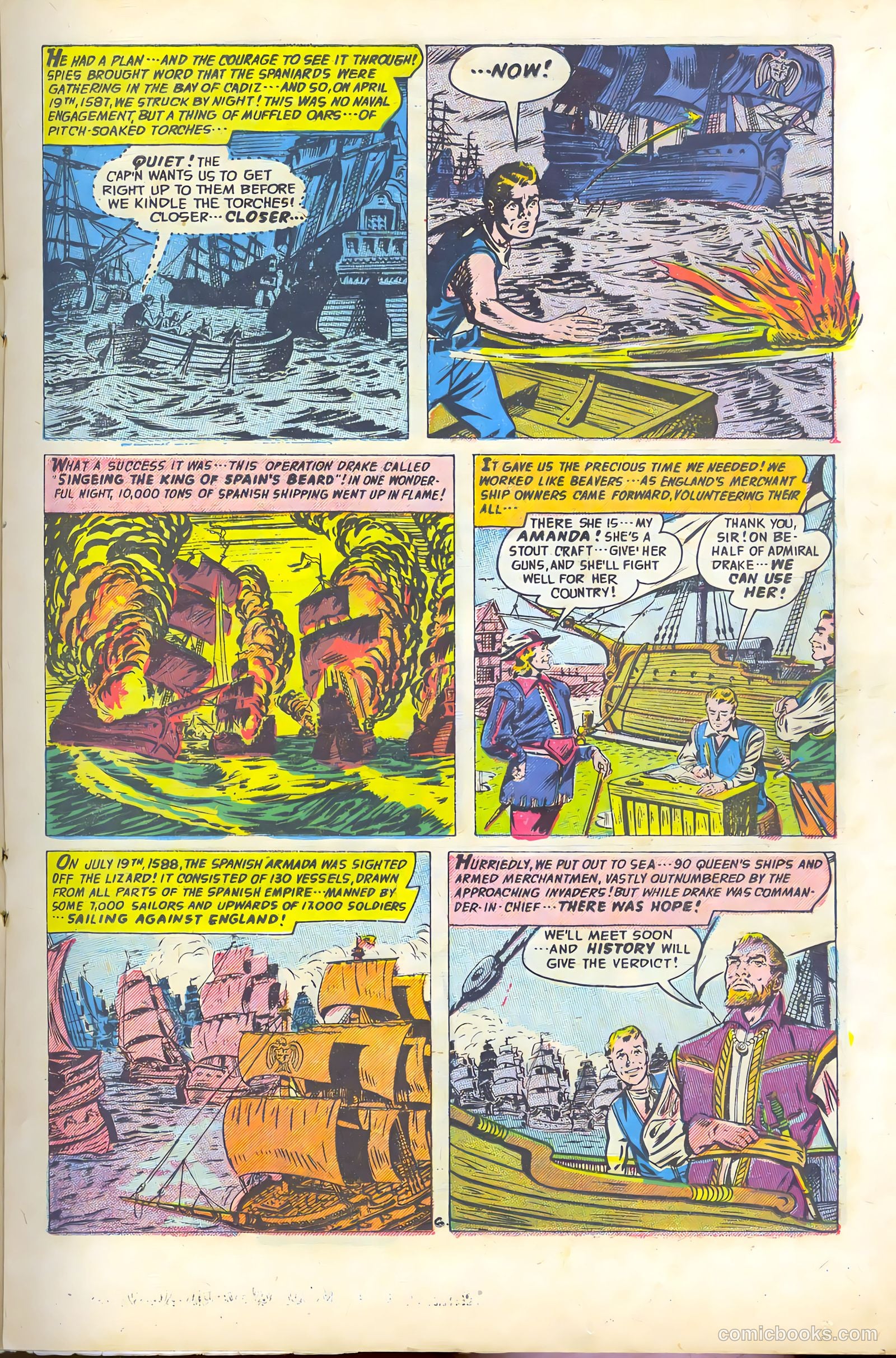 Young Heroes #35 (1955) — page 17 of 36