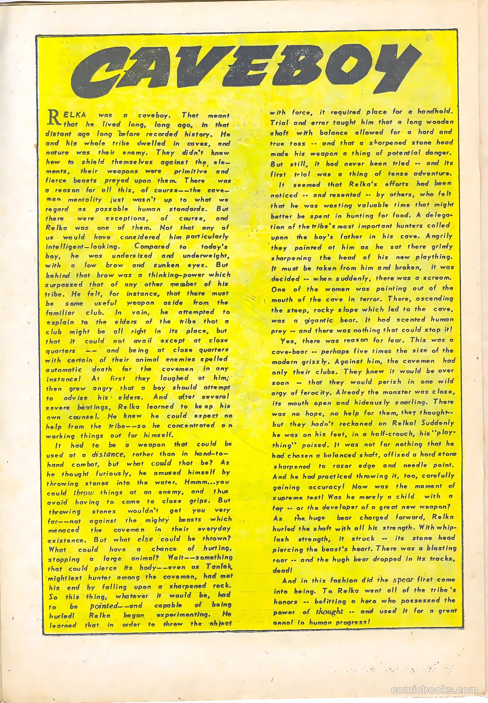 Young Heroes #35 (1955) — page 20 of 36